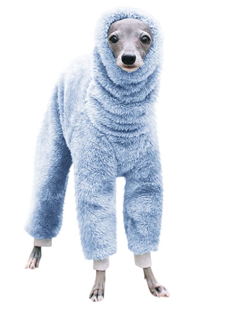 Esobo Soft Plush Cotton Dog Sweater - Warm Winter Pullover with Turtleneck for Small, Medium & Large Dogs | Cozy Pajama Jumpsuit for Indoor & Outdoor Pet Apparel