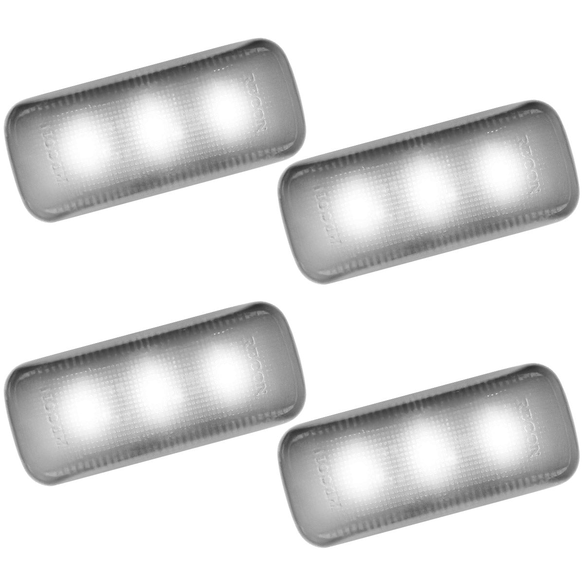 Dodge RAM 2010-2021 LED Fender Lights - 4 Piece Set with Multiple Lens Options & Color Choices | Perfect for Off-Roading, Night Driving & Custom Truck Upgrades