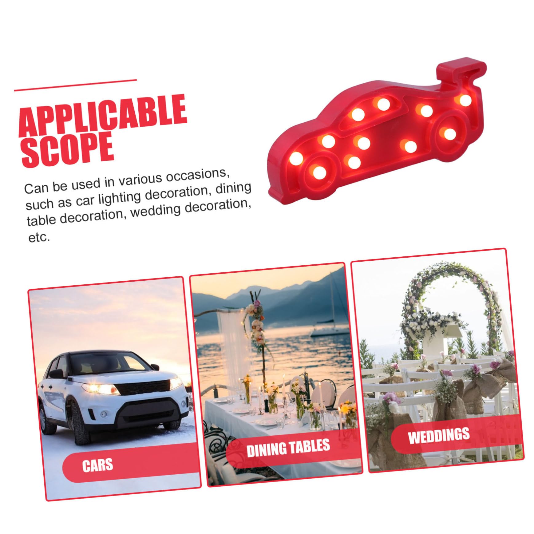 **Cabilock Car-Shaped LED Night Light - Kids Room Desk Lamp, Nursery Decor, Safe & Dimmable Nightlight for Boys & Girls (Perfect for Bedtime, Playrooms & Travel)**