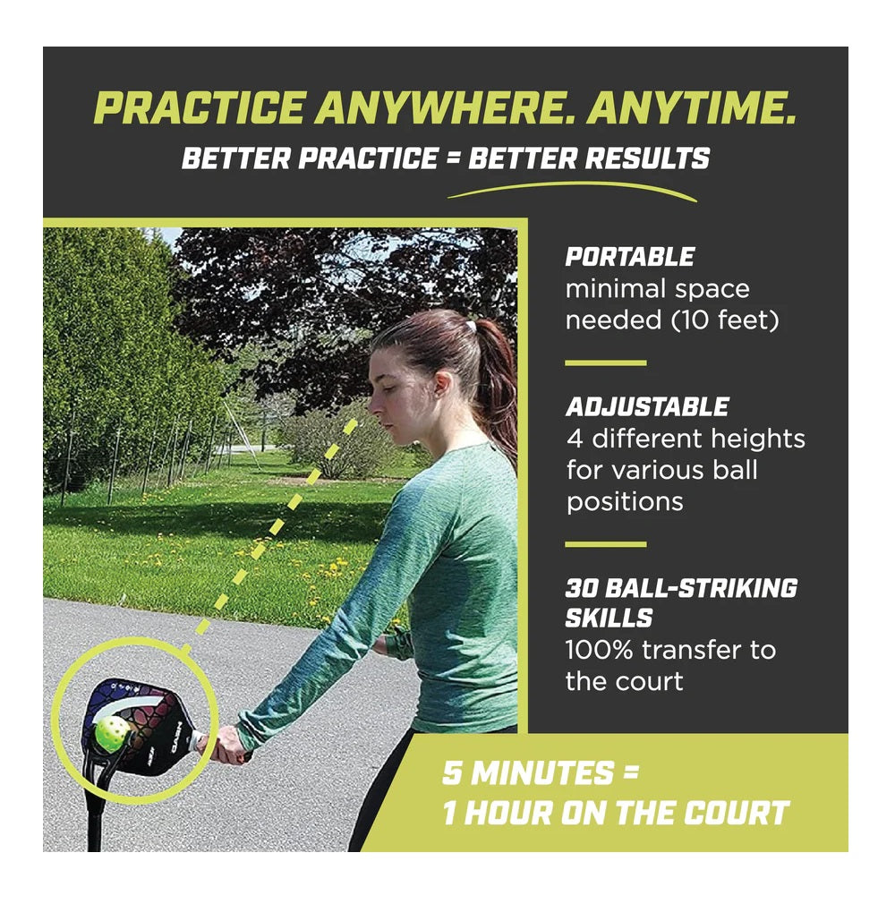 Billie Jean King's Eye Coach Pro Pickleball Paddle - Premium Carbon Fiber Pickleball Racket for Advanced Players - Perfect for Indoor/Outdoor Court Games & Tournament Play