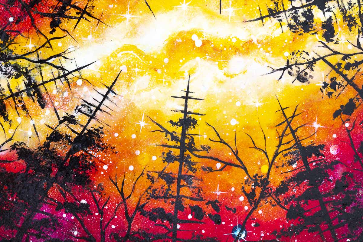 Original Solar Perspective Artwork - Handmade Wall Decor for Home & Office - Perfect for Living Rooms, Bedrooms & Gifts
