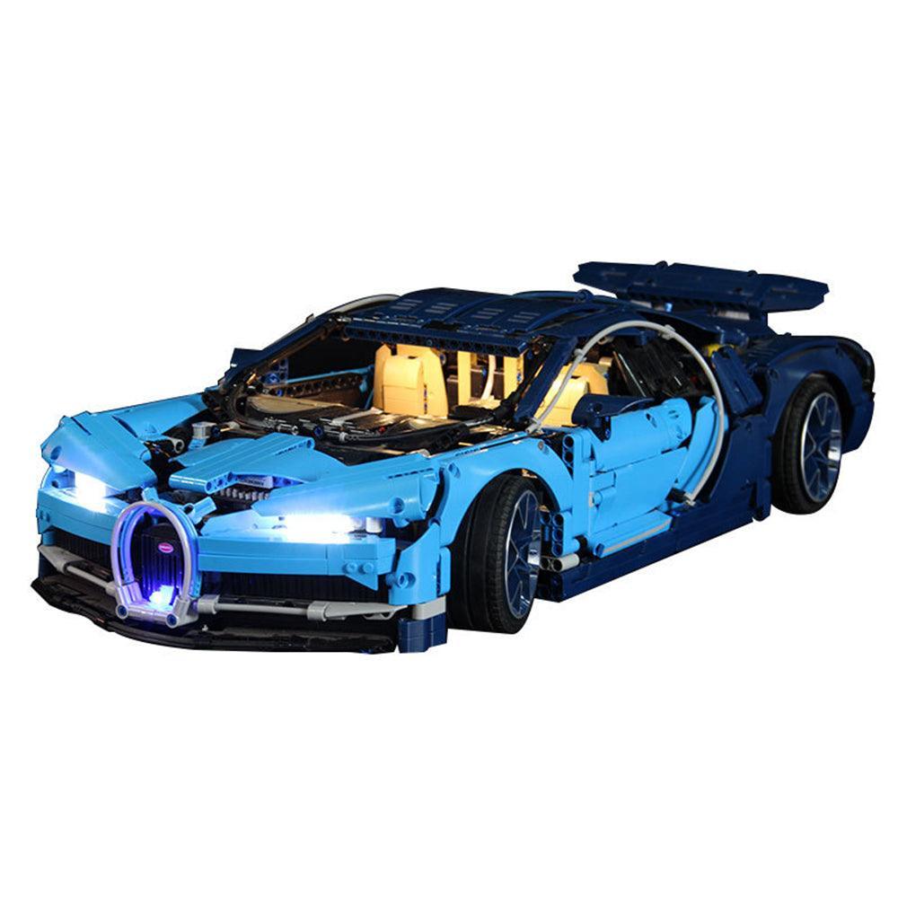 Lego Technic Bugatti Chiron 42083 Lighting Kit - LED Light Set for Race Car Model Building - Perfect for Display & Nighttime Showcase