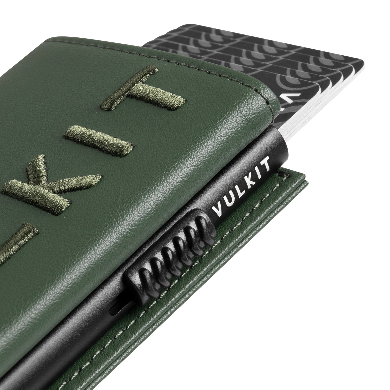 VC302 Limited Edition Numbered Tri-Fold Wallet with Side Slider & Magnetic Closure - Perfect for Everyday Carry, Travel & Business (Men's RFID Blocking Leather Wallet)