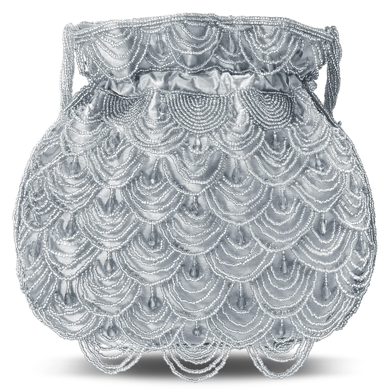 Elegant Aheli Potli Bags for Women - Ethnic Drawstring Clutch Purse | Perfect for Evening Parties, Weddings & Special Occasions