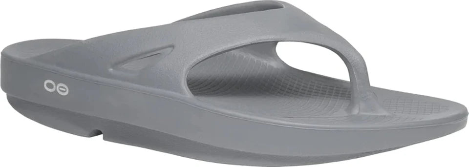 OOFOS Unisex Original Recovery Sandals - Slate | Comfortable & Supportive Footwear for Post-Workout, Walking & Everyday Wear