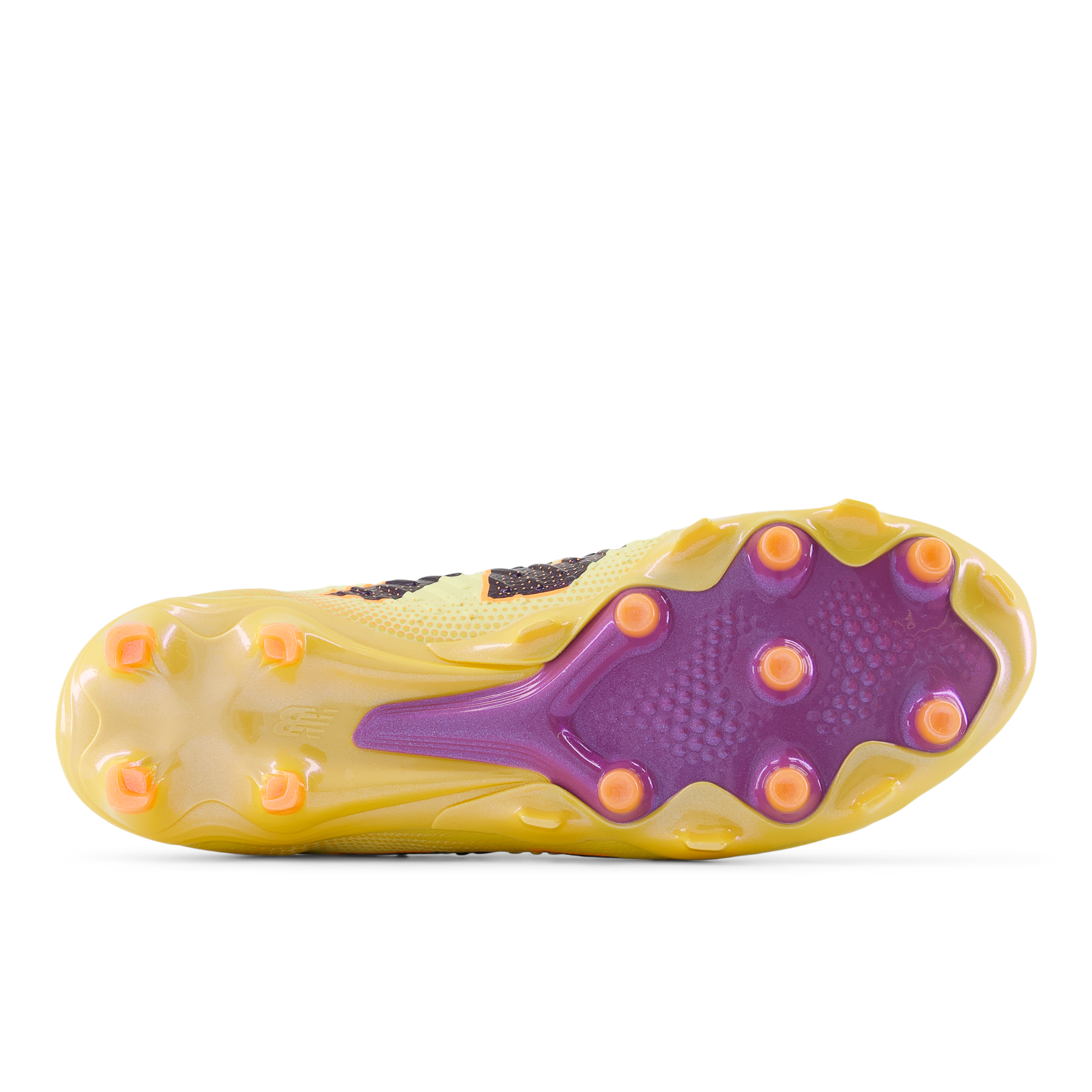 New Balance Tekela Pro Low Laced V4+ FG Soccer Cleats for Men - Lightweight Football Boots with Enhanced Grip (Parchment/Clementine/Passion Fruit) - Perfect for Turf Matches & Training Sessions