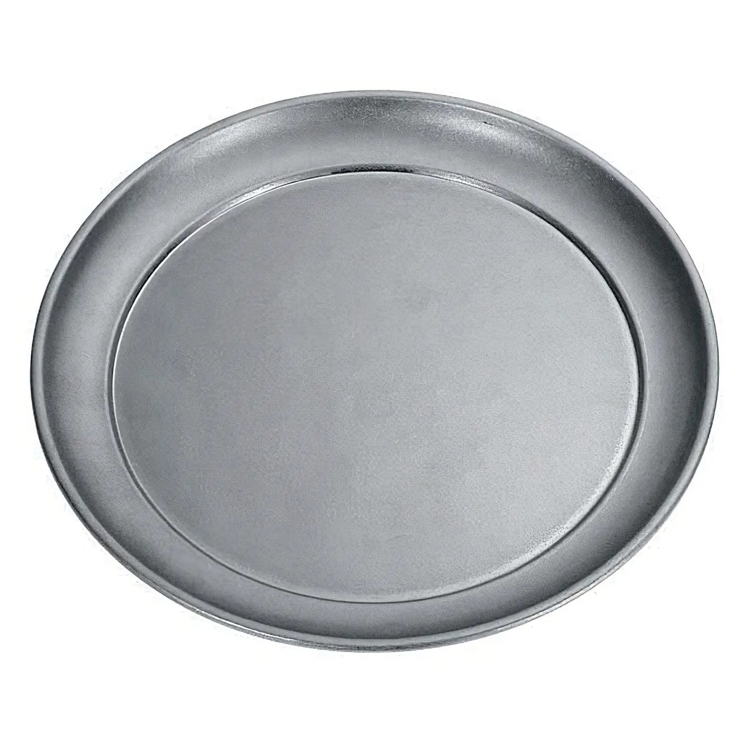 Vintage Stainless Steel Round Serving Tray - Elegant Appetizer & Dessert Platter for Parties, Tea Time & Home Decor | Aoyoshi