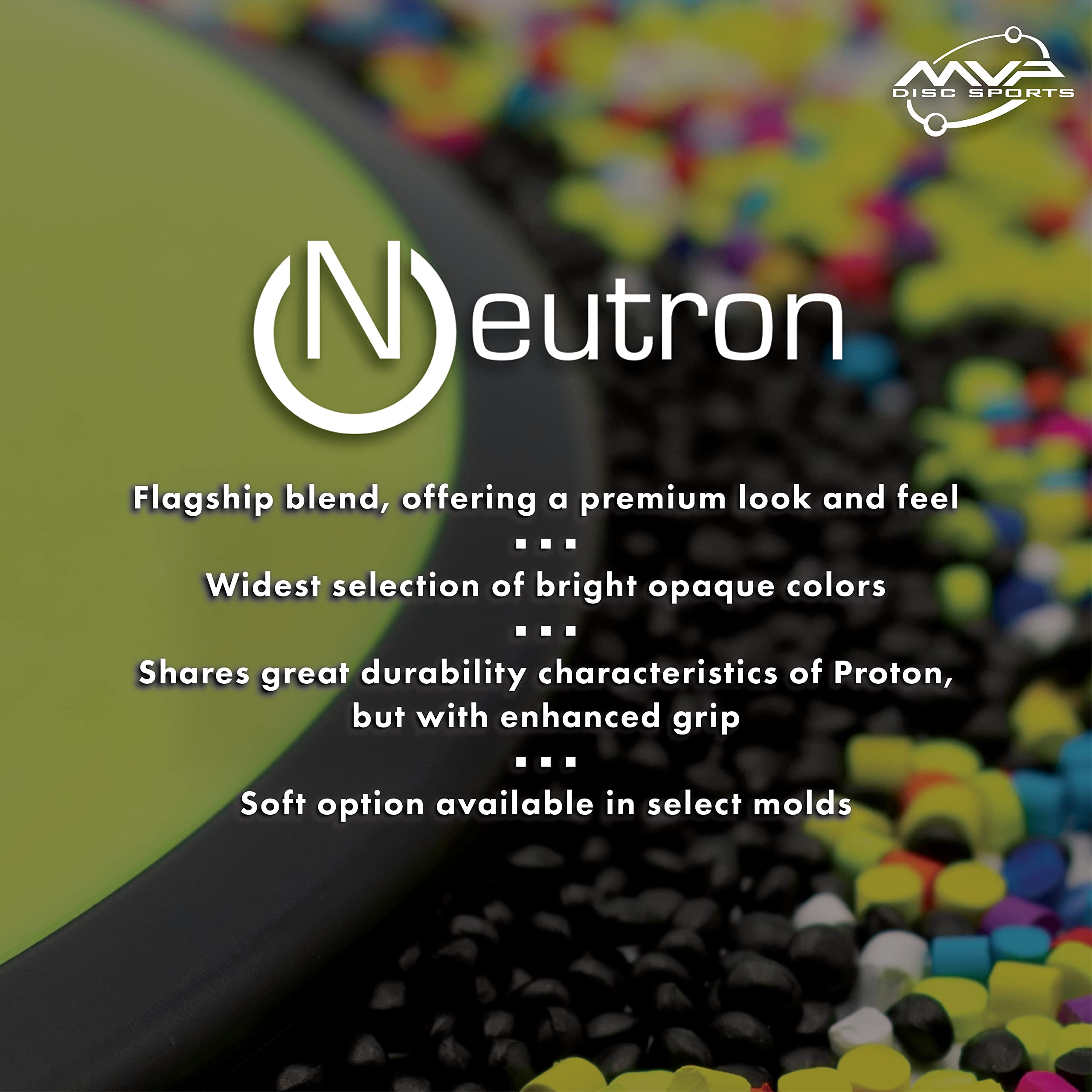 MVP Disc Sports Neutron Ion Disc Golf Putter - Premium Golf Disc for Putting & Approach Shots (Colors May Vary) | Perfect for Beginners & Pro Players on the Course