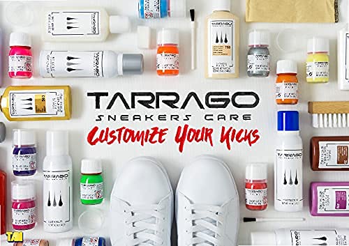 Tarrago Sneaker Care Cleaner Spray - Effective Shoe Cleaner for Suede, Leather, Nubuck, Canvas & More | 4.2 fl.oz Aluminum Bottle | Perfect for Daily Cleaning, Stain Removal & Sneaker Maintenance