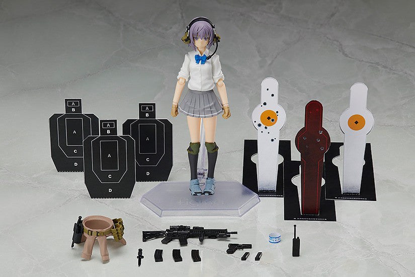 Figma #SP 117 Asato Miyo (Summer Uniform Ver.) Little Armory Action Figure - Anime Collectible Model for Display & Photography | Perfect for Anime Fans, Collectors & Gift Giving