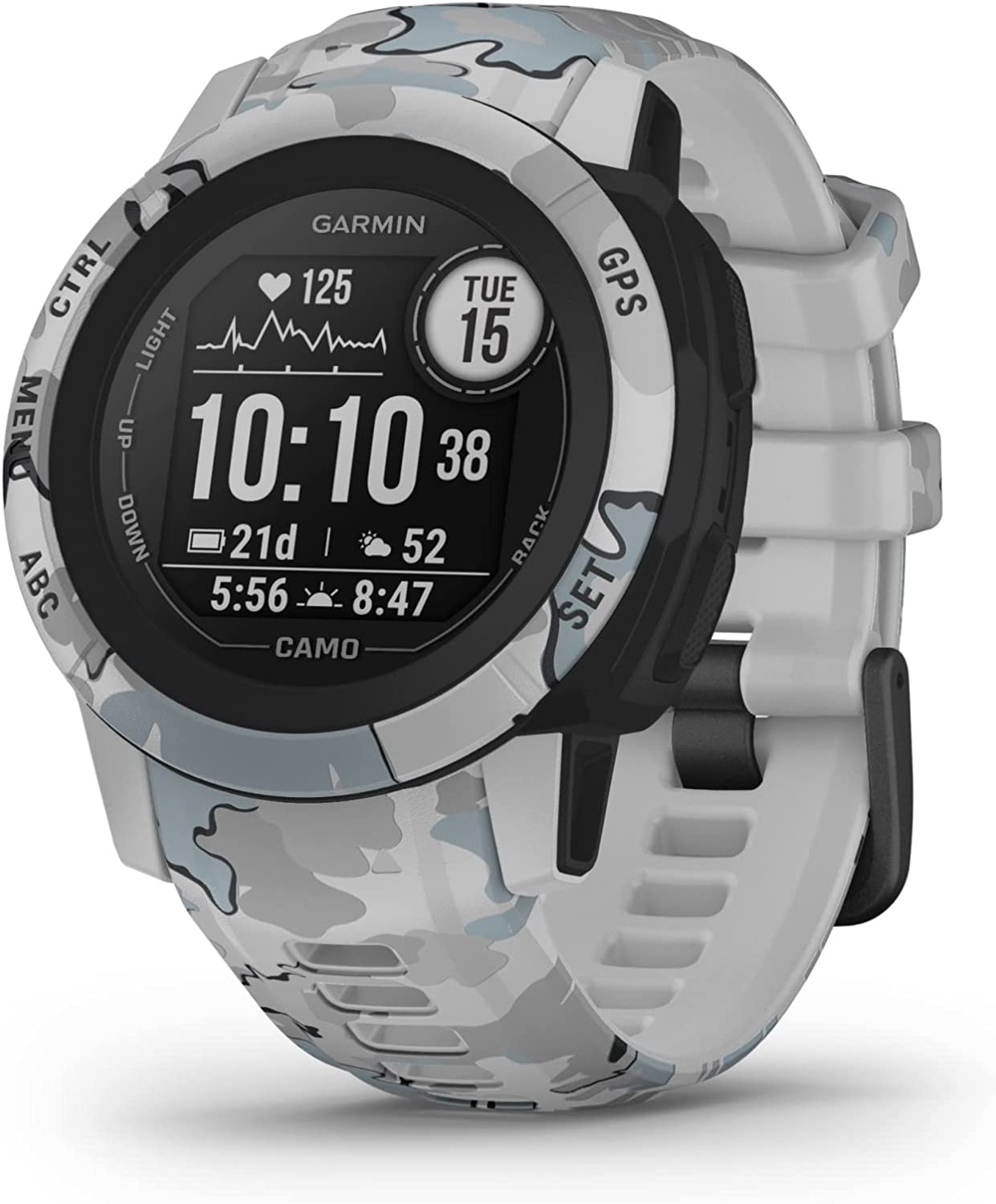 Garmin Instinct 2 & 2S GPS Rugged Smartwatch - Outdoor Adventure, Fitness Tracking & Multi-Sport Watch for Hiking, Running & Swimming