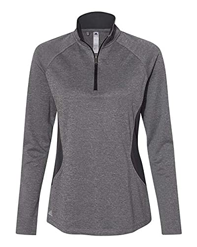 Adidas Women's Lightweight UPF Pullover Hoodie (A281) - Black Heat, Perfect for Running, Hiking & Outdoor Activities