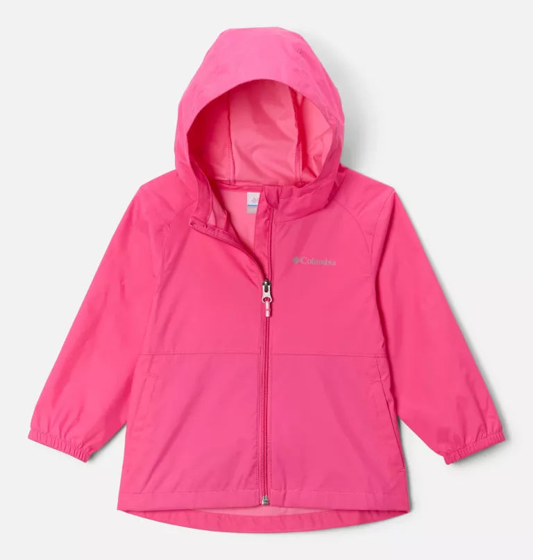 Columbia Pink Ice Switchback II Toddler Rain Jacket - Waterproof & Windproof Outdoor Jacket for Kids - Perfect for Rainy Days, Playground & Preschool Activities