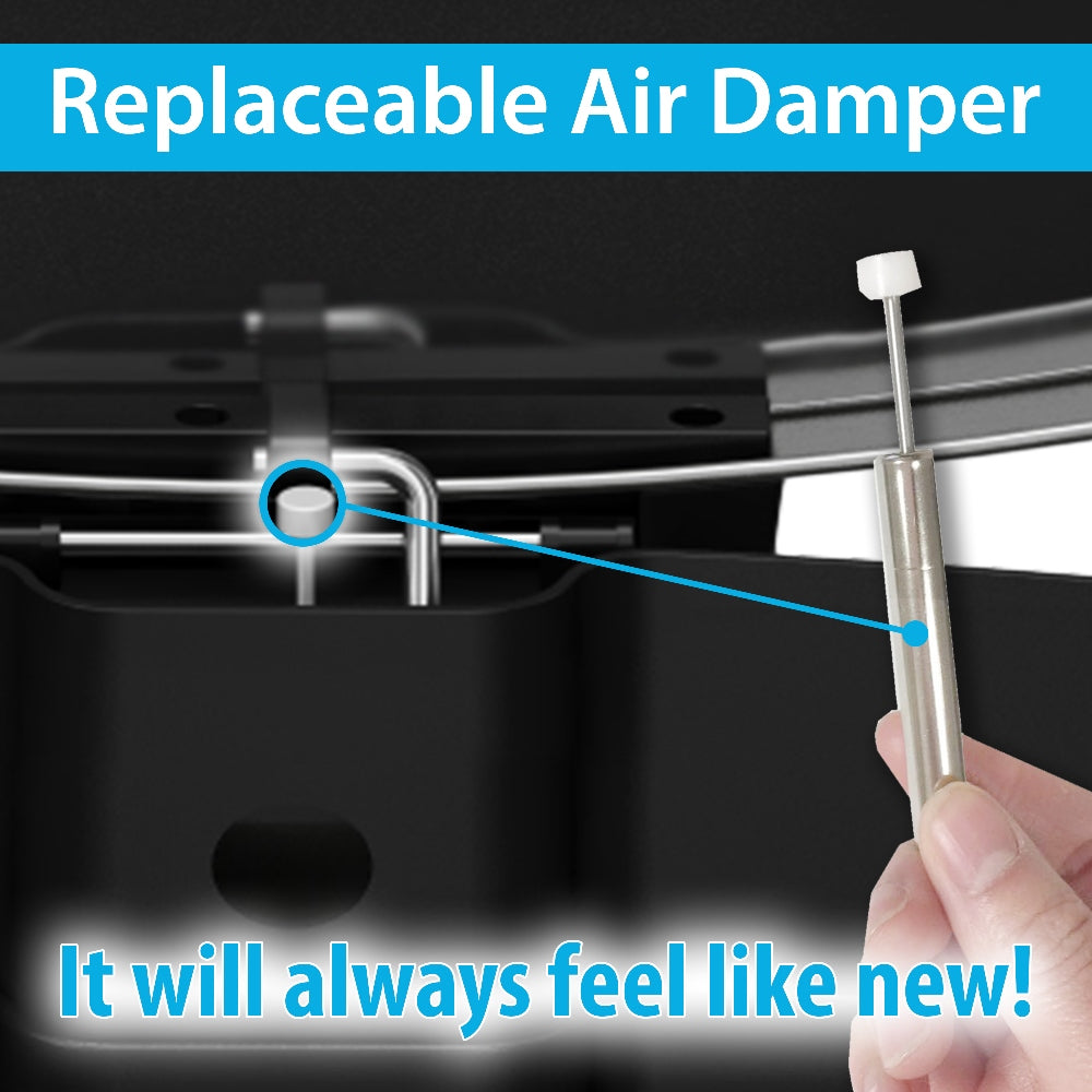 16 Gallon SoftStep Trash Can Air Damper - Replacement Part for Smooth Lid Closing | Perfect for Kitchen, Office & Recycling Bins