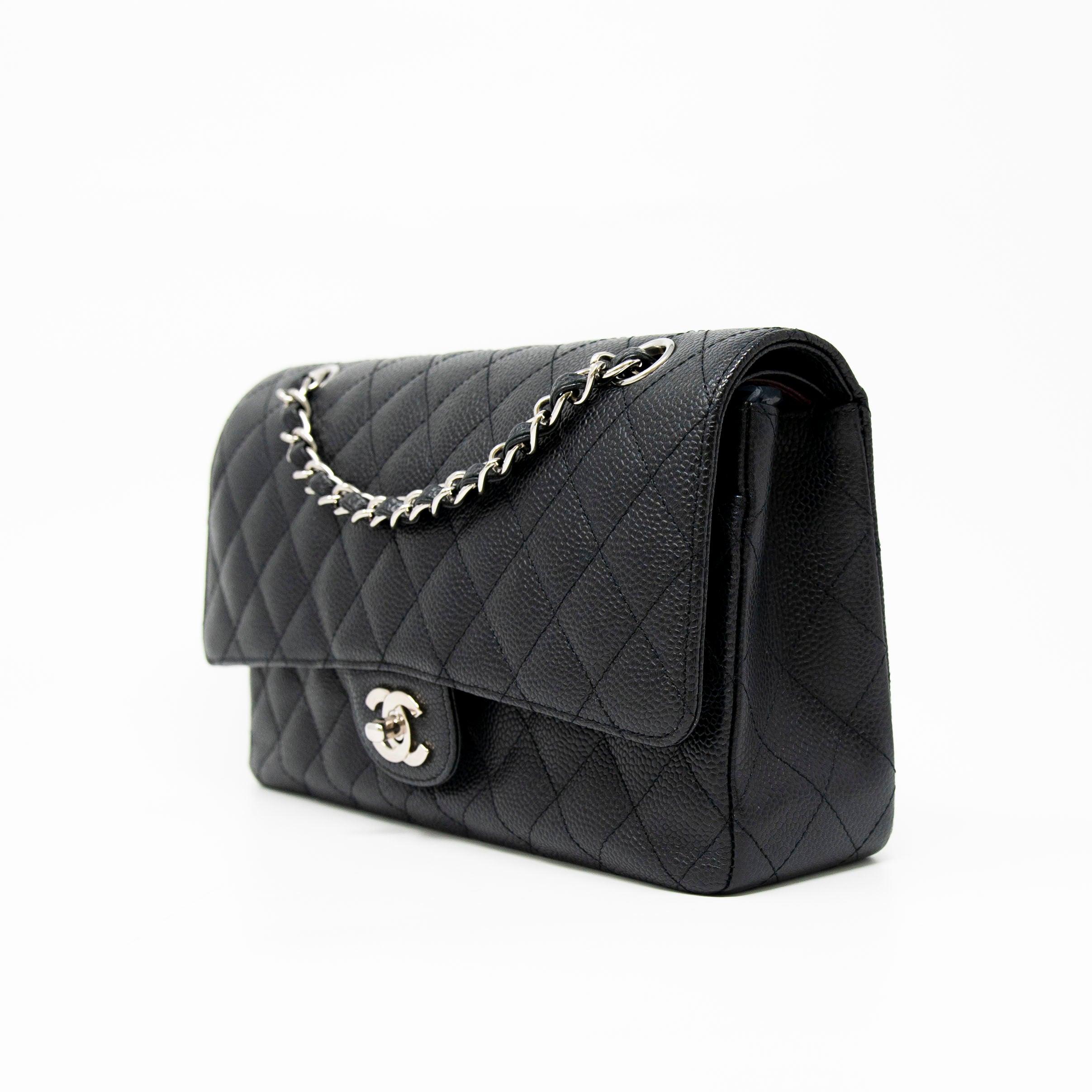 Chanel Black Medium Classic Flap Bag - Timeless Luxury Handbag for Women | Perfect for Work, Evening Events & Everyday Use