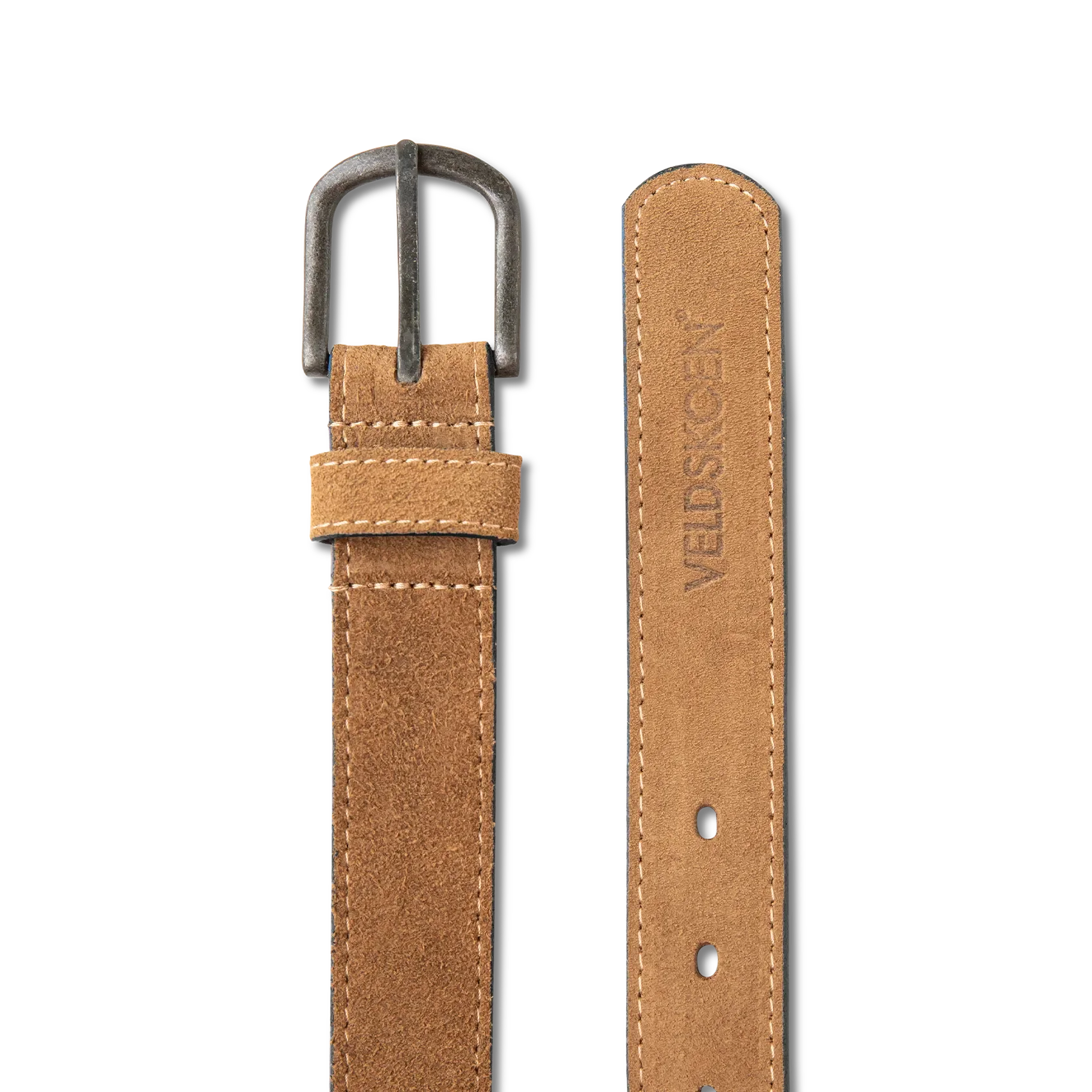 30mm Safari Belt with Black Detail - Durable & Stylish for Outdoor Adventures, Hiking & Travel