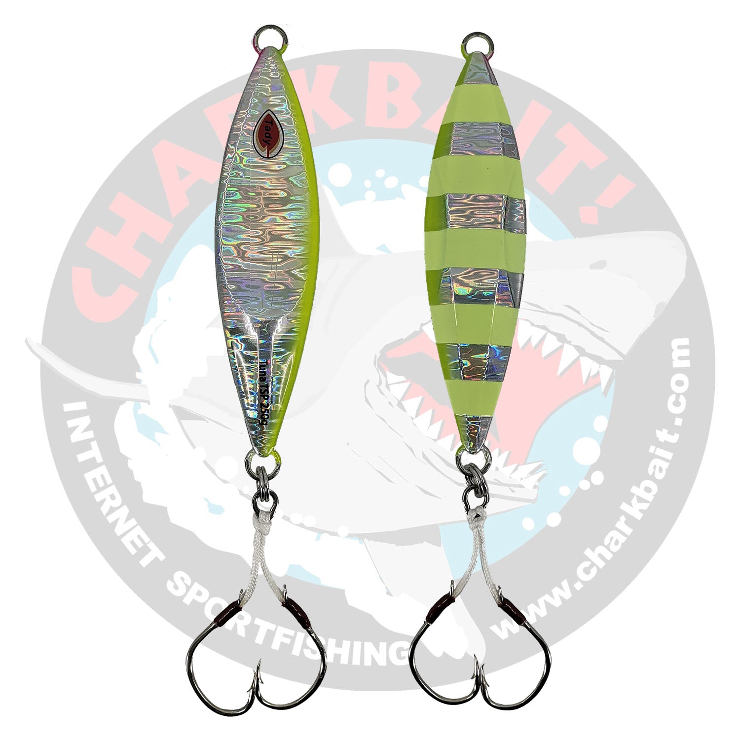 Tady TSP Tuna Slow Pitch Jigs - Premium Saltwater Fishing Lures for Tuna, Grouper & Snapper - Perfect for Deep Sea Fishing & Offshore Angling