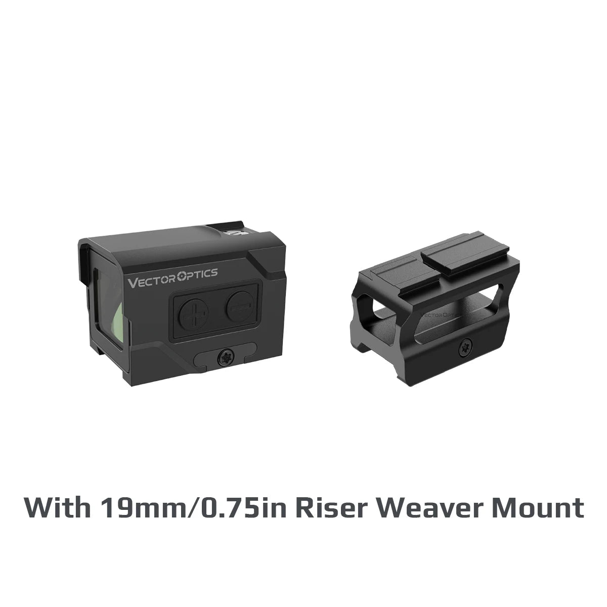 Vector Optics Frenzy Plus 1x18x20 Enclosed Reflex Sight Red Dot Scope with Motion Sensor, IP67 Waterproof, ACRO Mount Compatible with Glock & Taurus Pistols - Ideal for Tactical Shooting, Home Defense & Outdoor Hunting