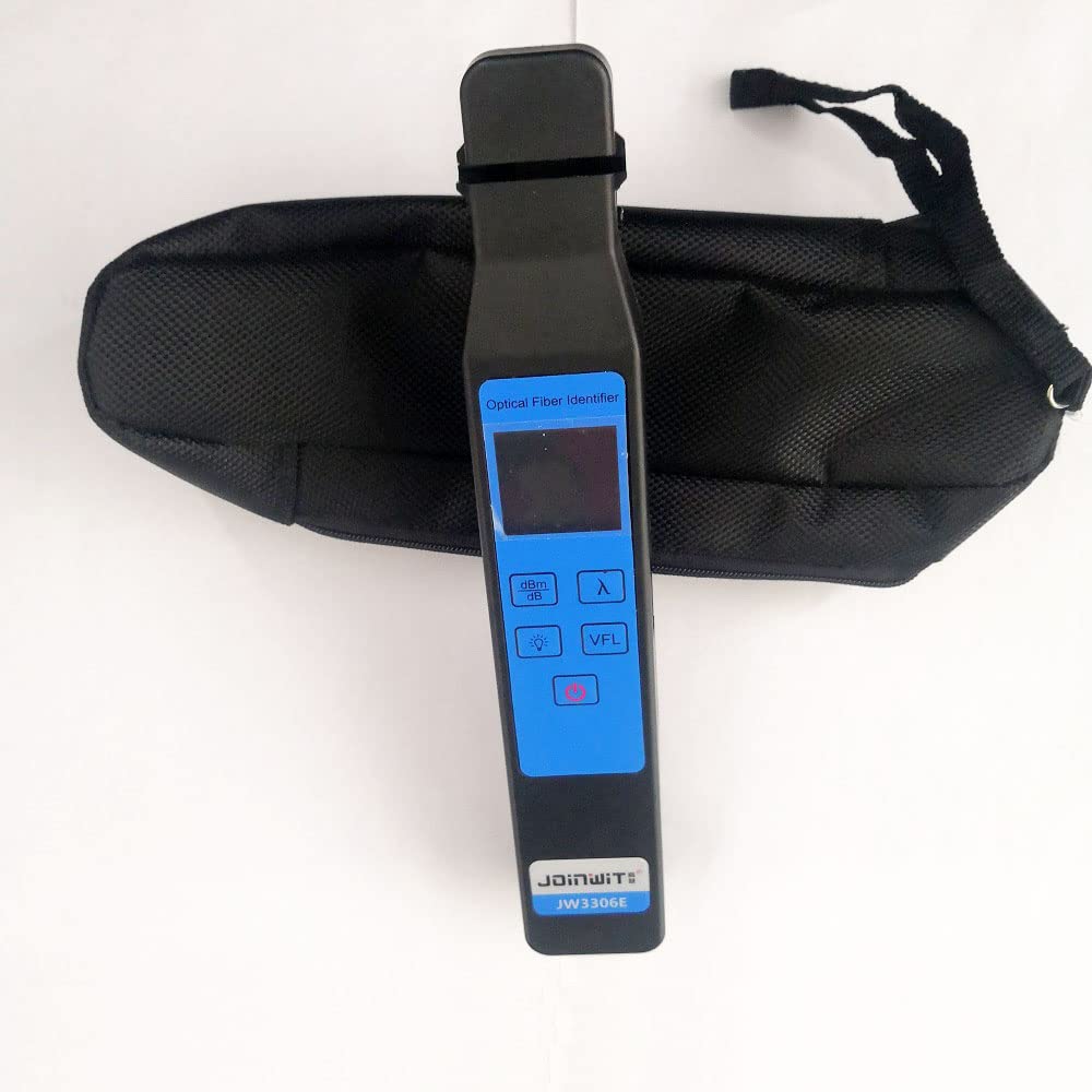 **10mW Active Optical Fiber Identifier | Live Fiber Cable Tester & Traffic Detector with Power Meter & Visual Fault Locator (VFL) | Ideal for Network Maintenance & Telecom Installations**