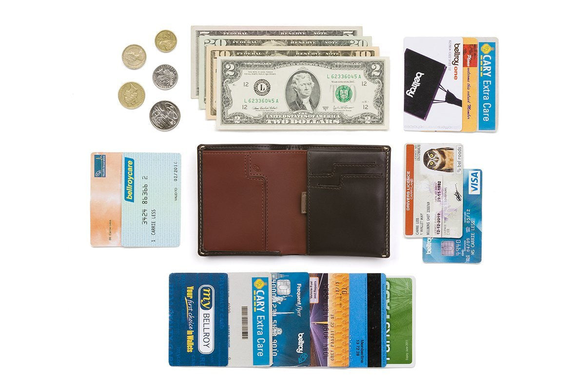 Bellroy Note Sleeve Wallet - Slim RFID Blocking Leather Wallet for Men & Women | Perfect for Everyday Carry, Travel & Minimalist Lifestyle