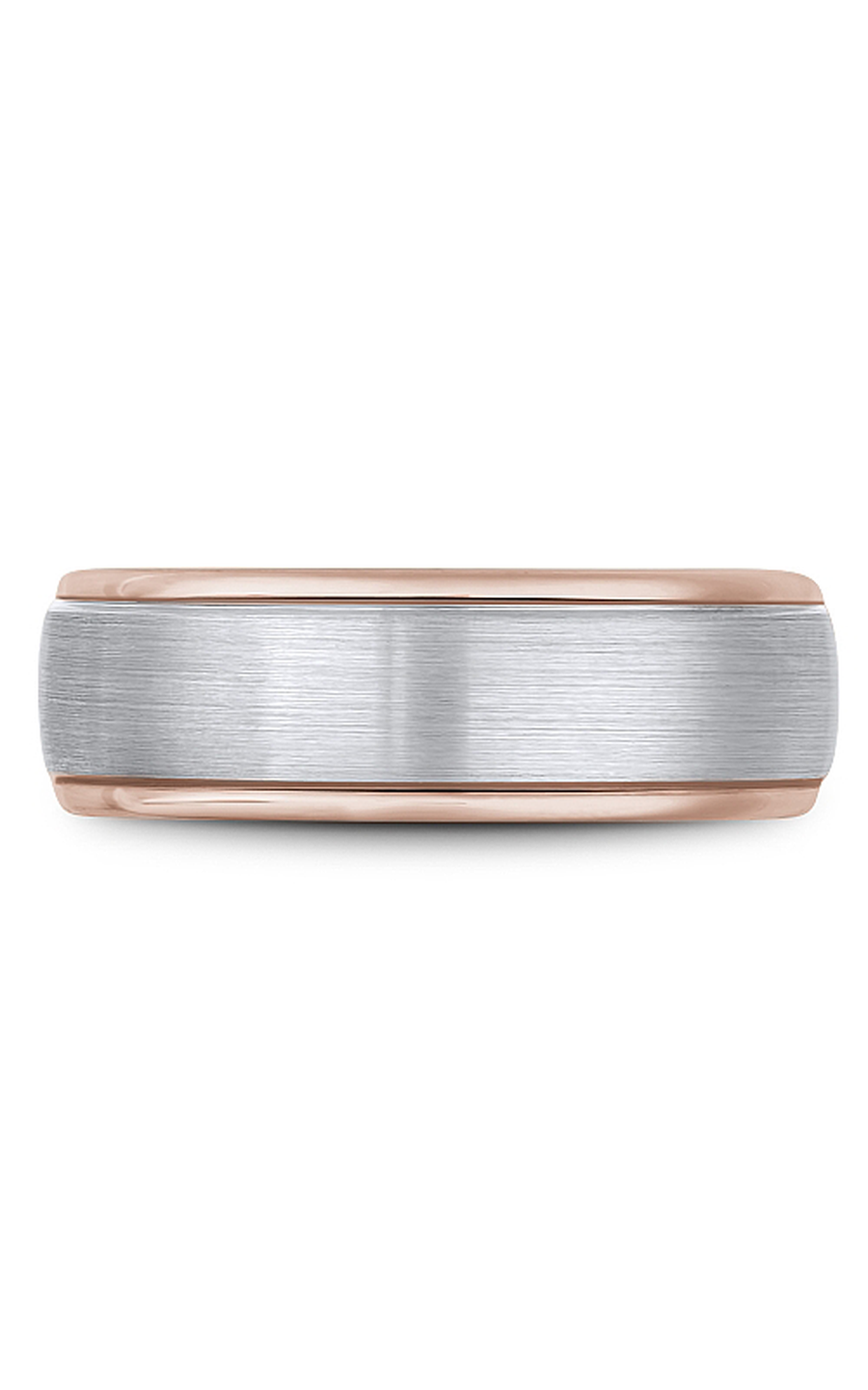 Bleu Royale Men's Wedding Band RYL 058WR75 - 14K White Gold Classic Ring for Grooms & Engagement - Perfect for Weddings, Anniversaries & Special Occasions