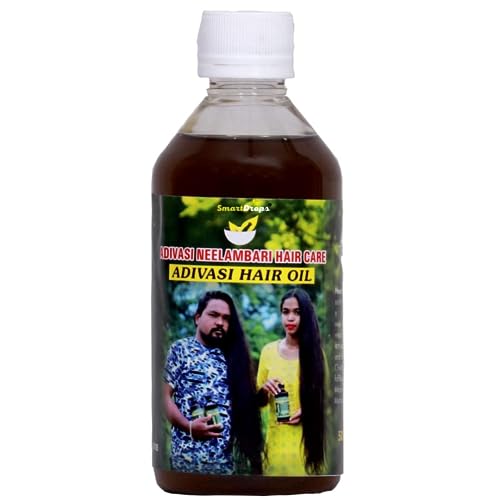 Adivasi Herbal Hair Oil for Longer, Stronger Hair & Hair Fall Control - 100ml | Natural Ayurvedic Treatment for Hair Growth & Scalp Care | Perfect for Daily Hair Nourishment & Styling