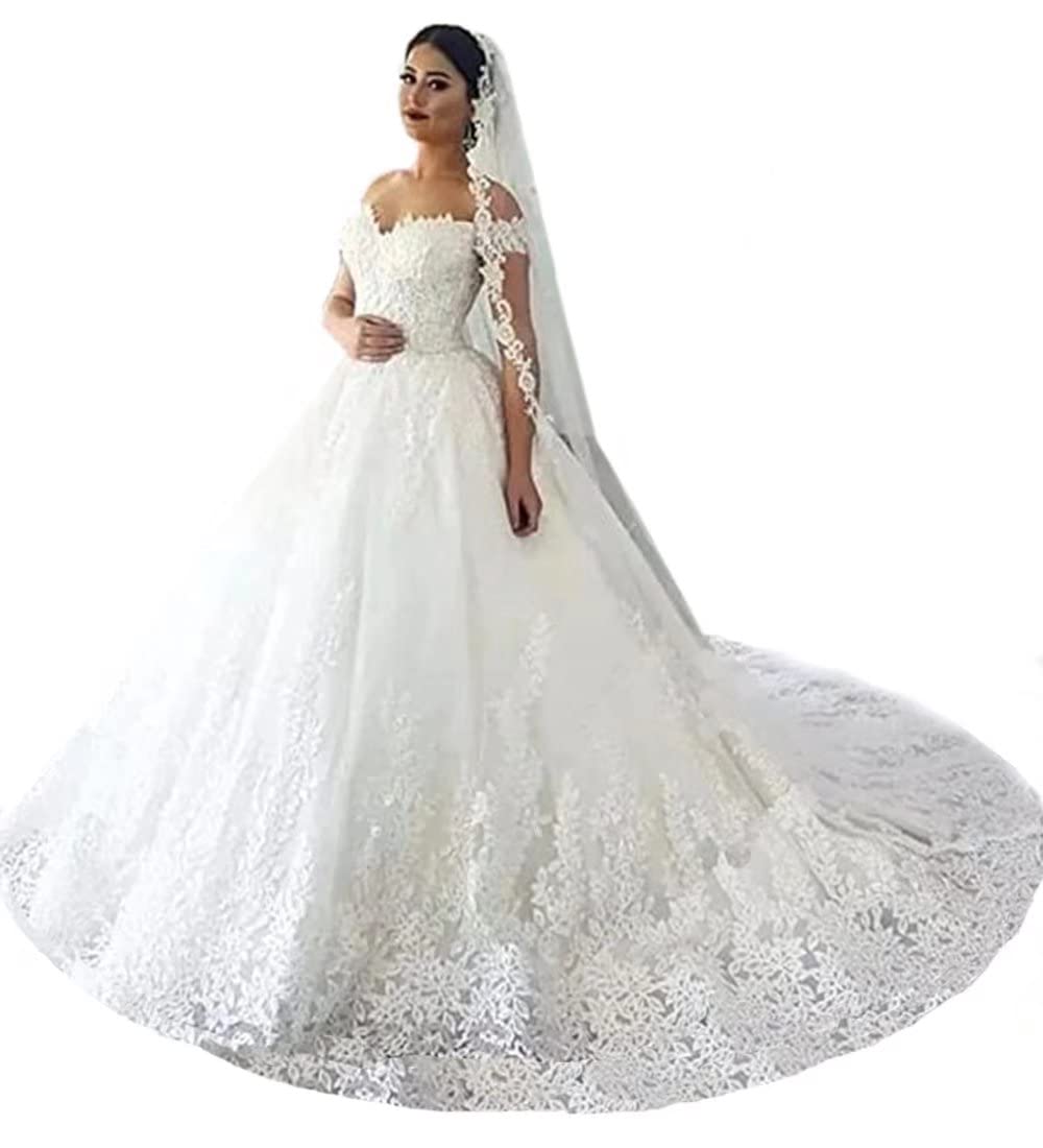 Elegant Lace Mermaid Wedding Dress for Bride 2024 - Long Sleeve Sweep Train Bridal Gown - Perfect for Beach, Church, and Formal Wedding Ceremonies