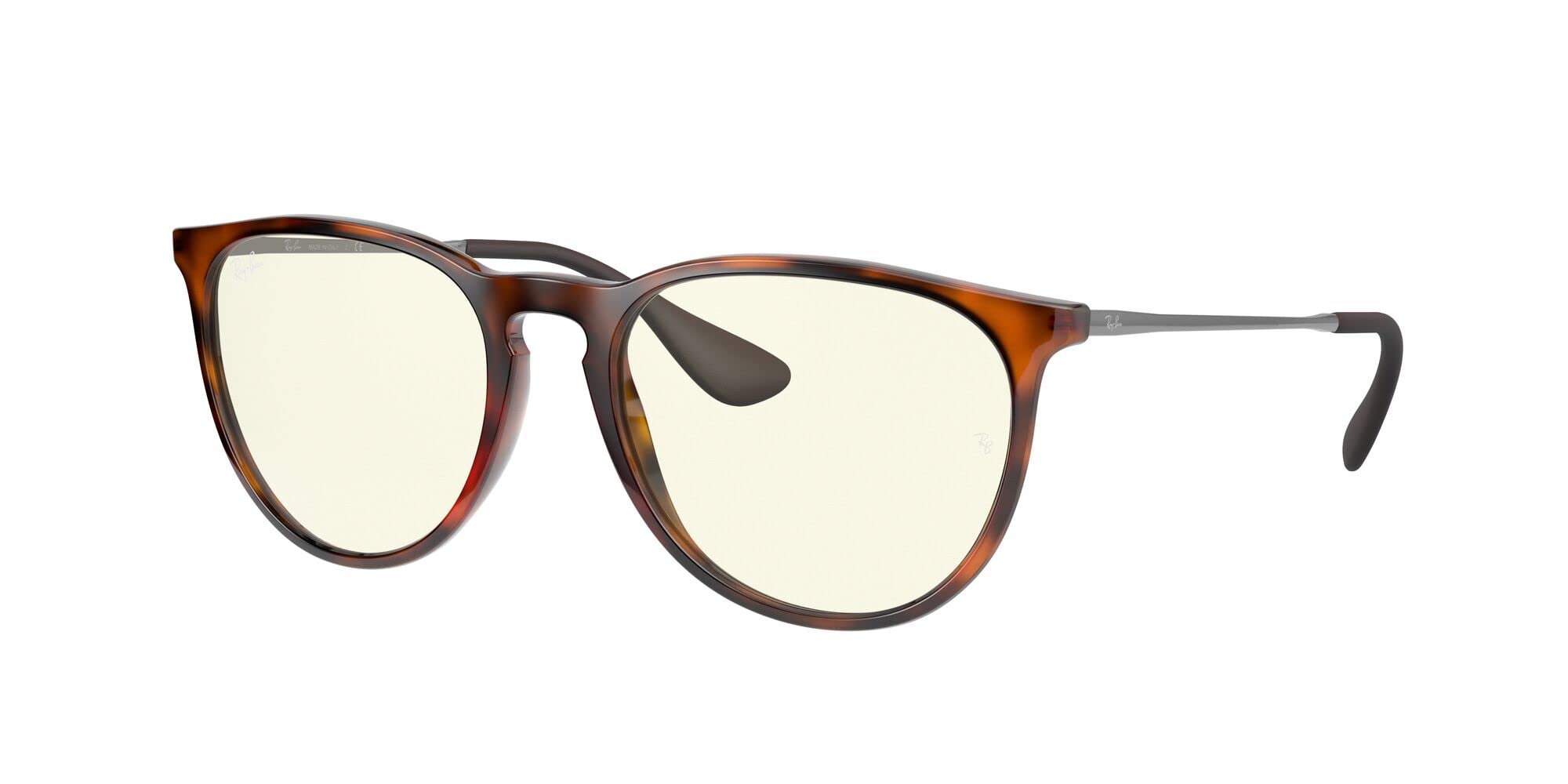 Ray-Ban RB4171 Erika Round Polarized Sunglasses for Women - Classic Aviator Style, UV Protection, Lightweight & Comfortable - Perfect for Driving, Travel, and Outdoor Activities