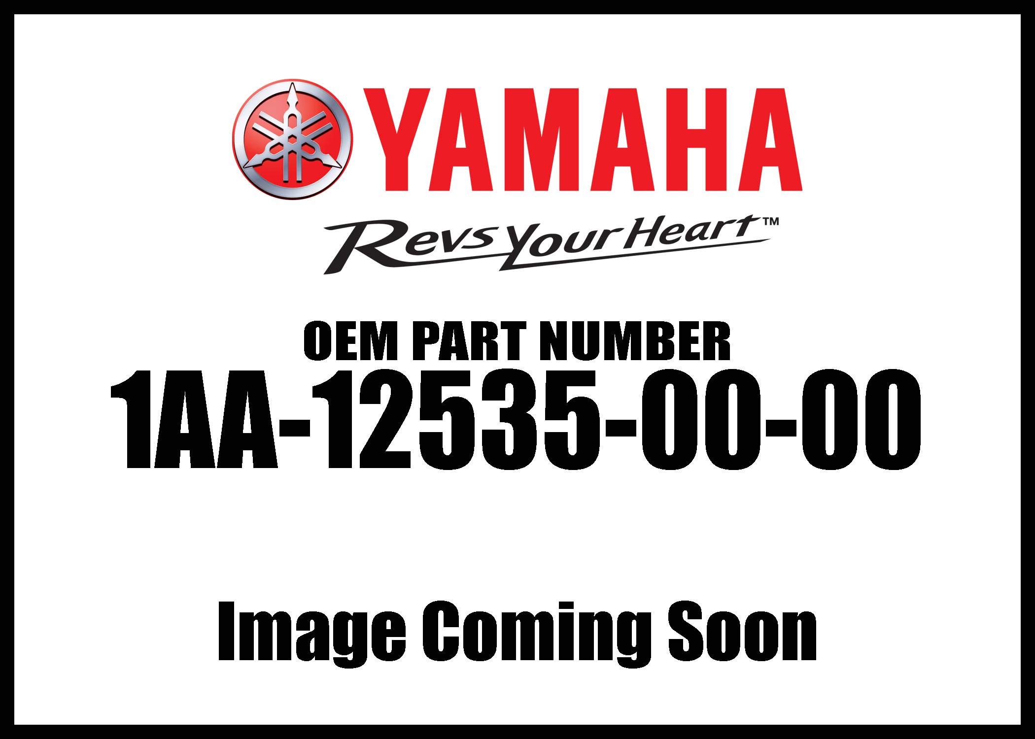 Yamaha 1AA-12535-00-00 Replacement Plate - Genuine OEM Part 1AA125350000 for Motorcycle & ATV Repair - Perfect for Engine Maintenance and Vehicle Restoration Projects