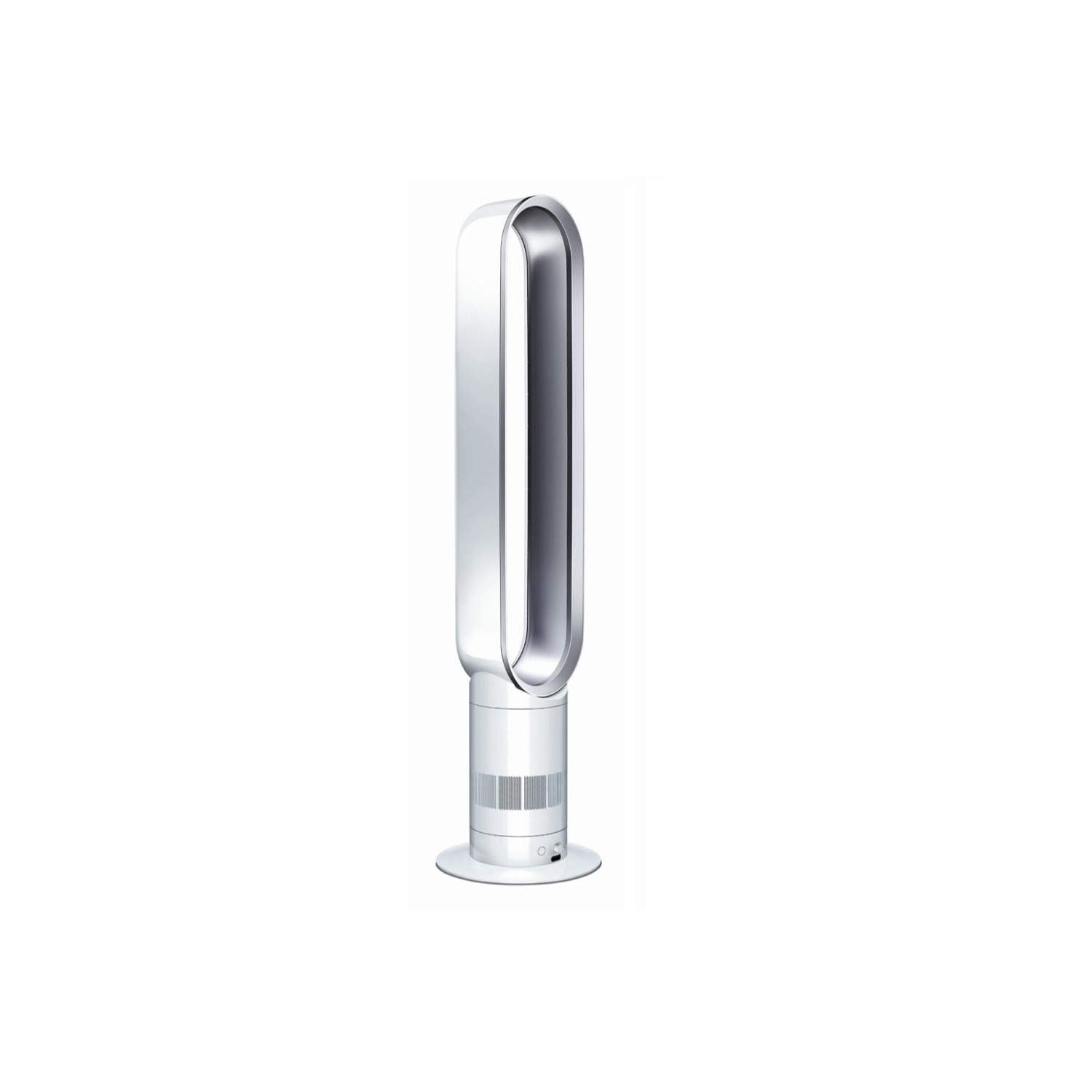 Dyson AM07 Air Multiplier Tower Fan - Powerful & Quiet Cooling for Home & Office - White