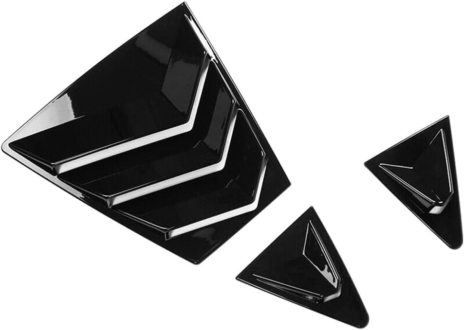 2020-2025 Toyota Corolla Sedan Side Window Louver - ABS Plastic IKON Style Vent Visor for 4 Door Models - Enhances Style & Sun Protection While Driving