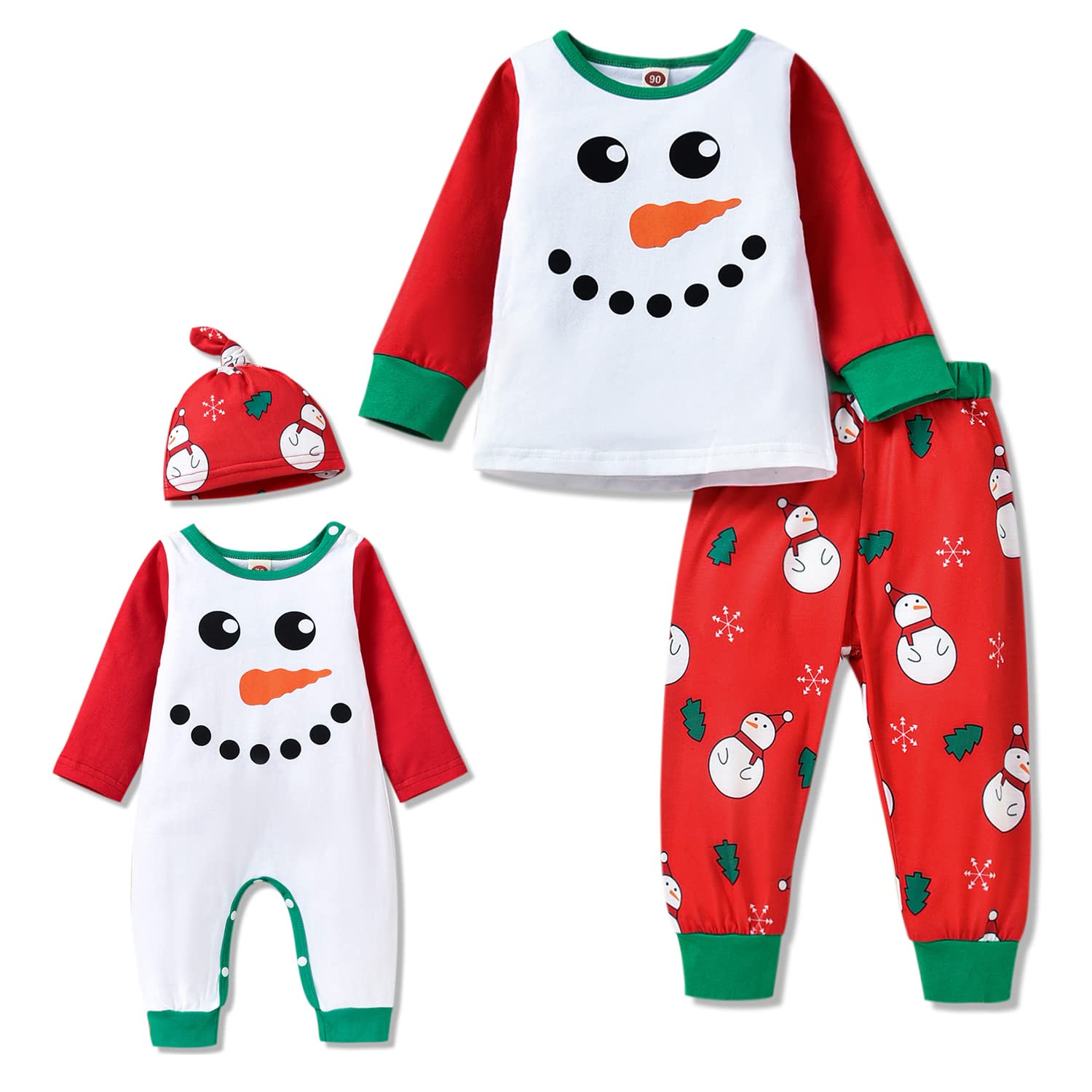 Adorable Christmas Outfits for Toddler Boys & Girls - Festive Holiday Party Clothes for Kids - Perfect for Family Photos, Santa Visits & Christmas Celebrations