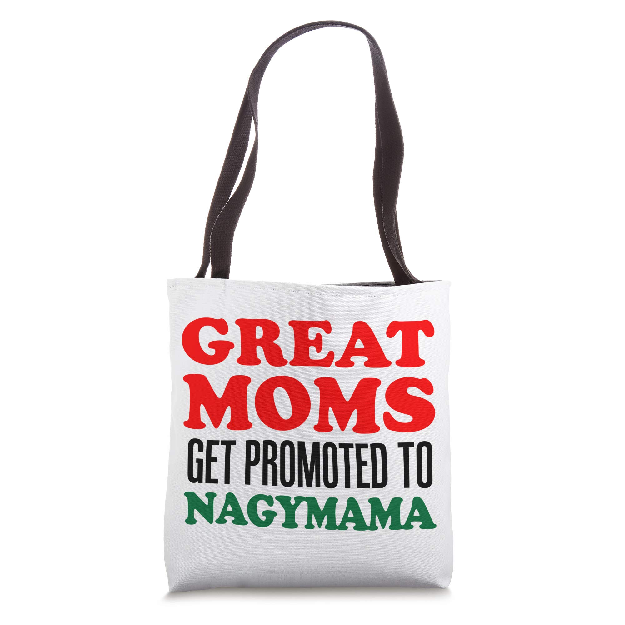 Nagymama Hungarian Grandma Tote Bag - Premium Cotton Gift for Mothers & Grandmothers - Perfect for Grocery Shopping, Book Club & Family Gatherings