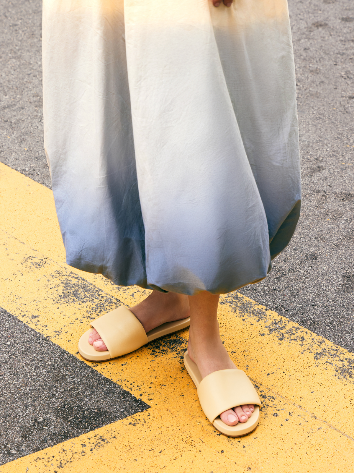 Lemon Butter Slides - Non-Slip Kitchen Shoes for Cooking & Baking - Comfortable Chef Shoes for Restaurant, Home Kitchen, and Bakery Use