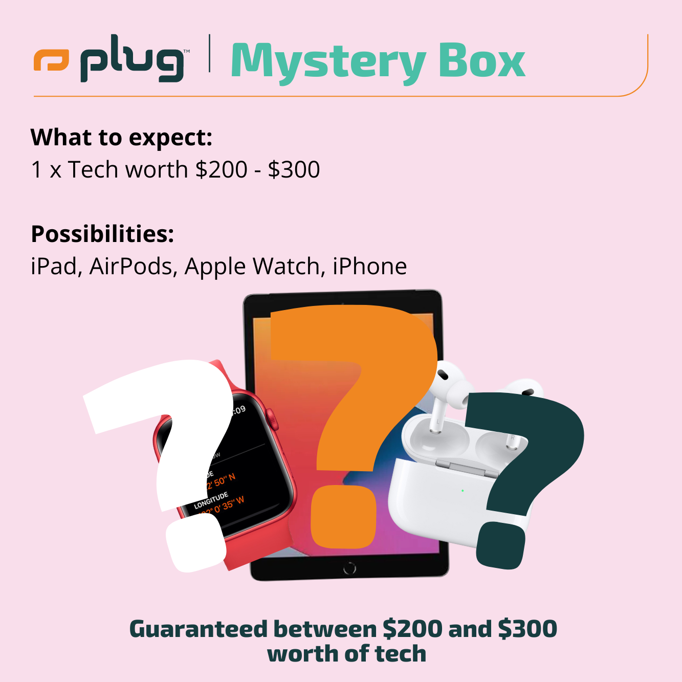$200 Apple Mystery Box - Unbox Exciting Apple Products & Accessories - Perfect for Tech Lovers, Gift Giving & Surprise Unboxing Fun