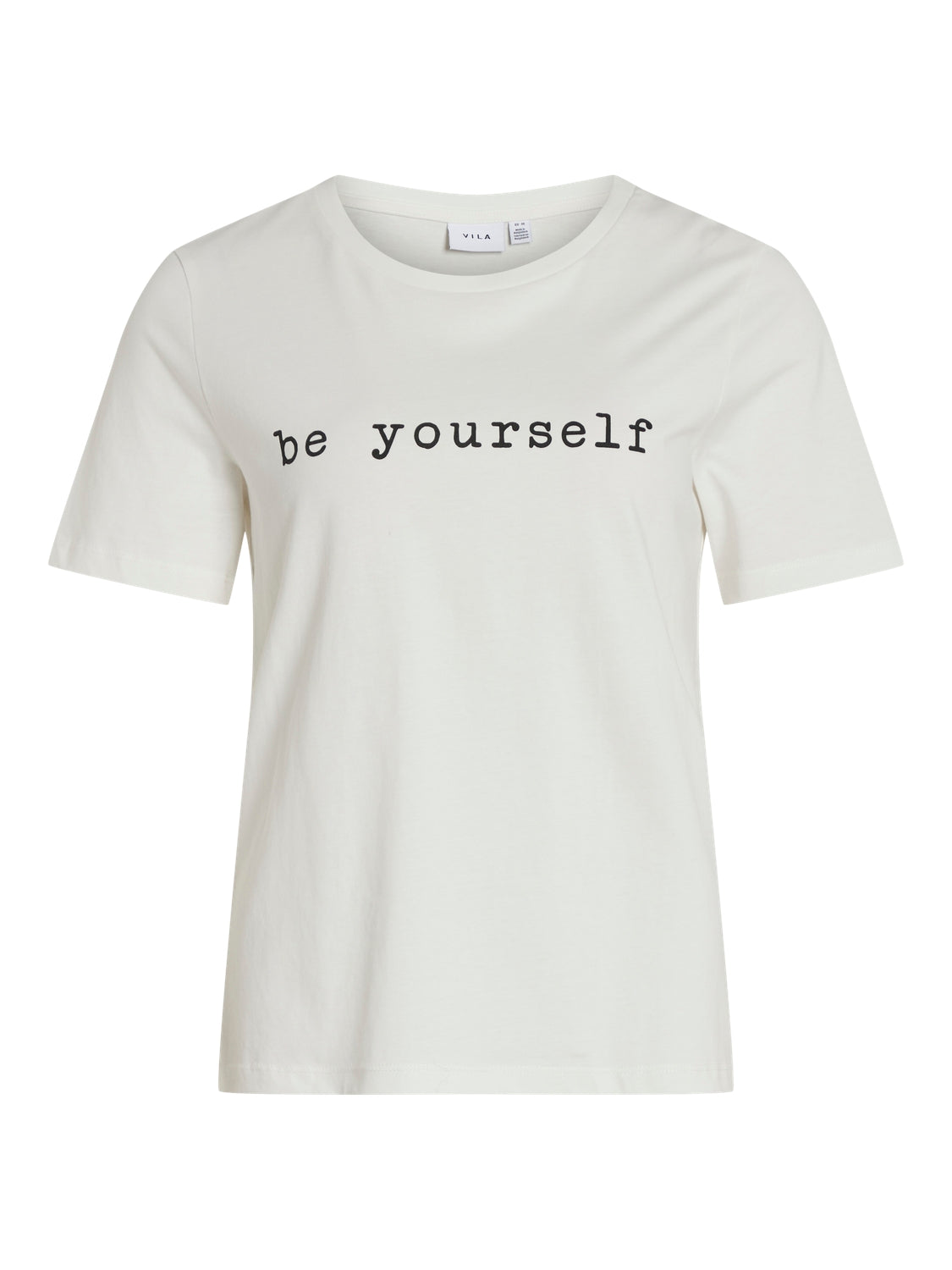 BE YOURSELF Graphic T-Shirt for Men & Women - Comfortable Cotton Tee in White & Black - Perfect for Casual Wear, Street Style & Everyday Outfits
