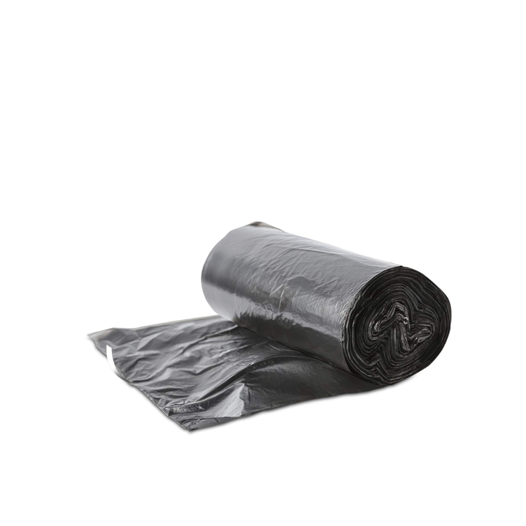 Presto! 180 Count Medium Garbage Bags - 30 Bags x 6 Rolls (19x21 Inches) | Heavy Duty Trash Bags for Kitchen, Bathroom & Office | Leakproof for Wet & Dry Waste | Black Wastebasket Liners