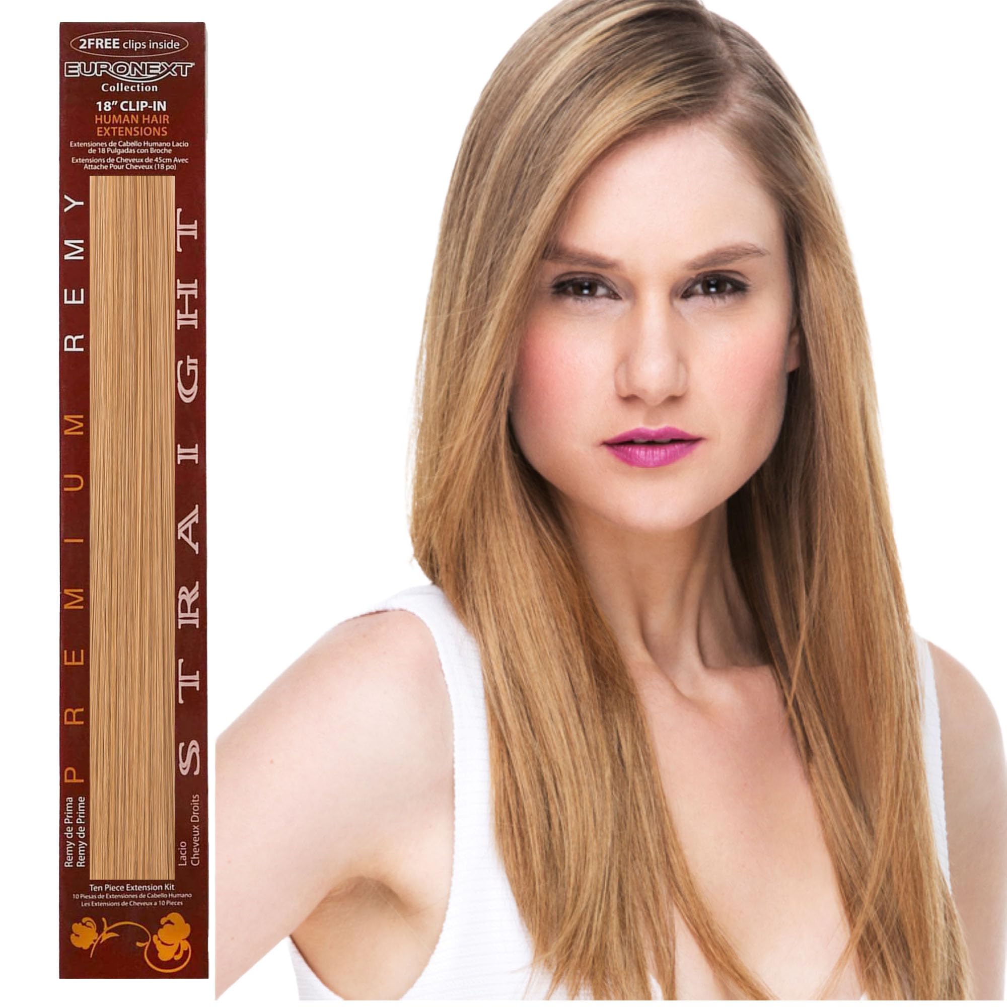 EURONEXT Clip-in Hair Extensions 18