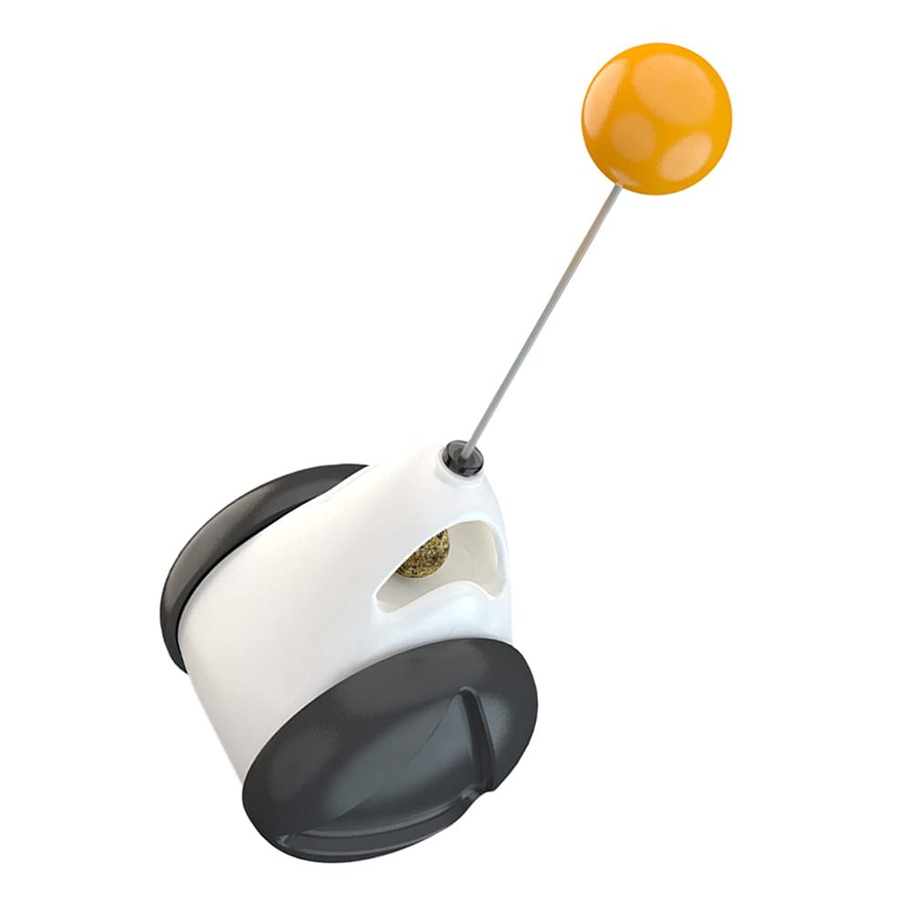 Balacoo Interactive Kitten Toys with Rotating Balance Swing & Rolling Balls - Fun Cat Chaser Training Toy for Playful Kittens - Perfect for Indoor Play, Exercise, and Bonding with Your Pet