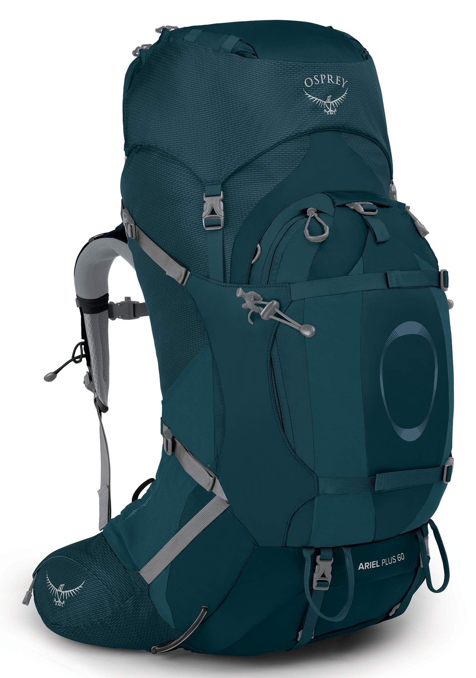 Osprey Ariel Plus 60 Women's Hiking Backpack - Lightweight Travel & Trekking Backpack for Outdoor Adventures, Camping & Backpacking Trips