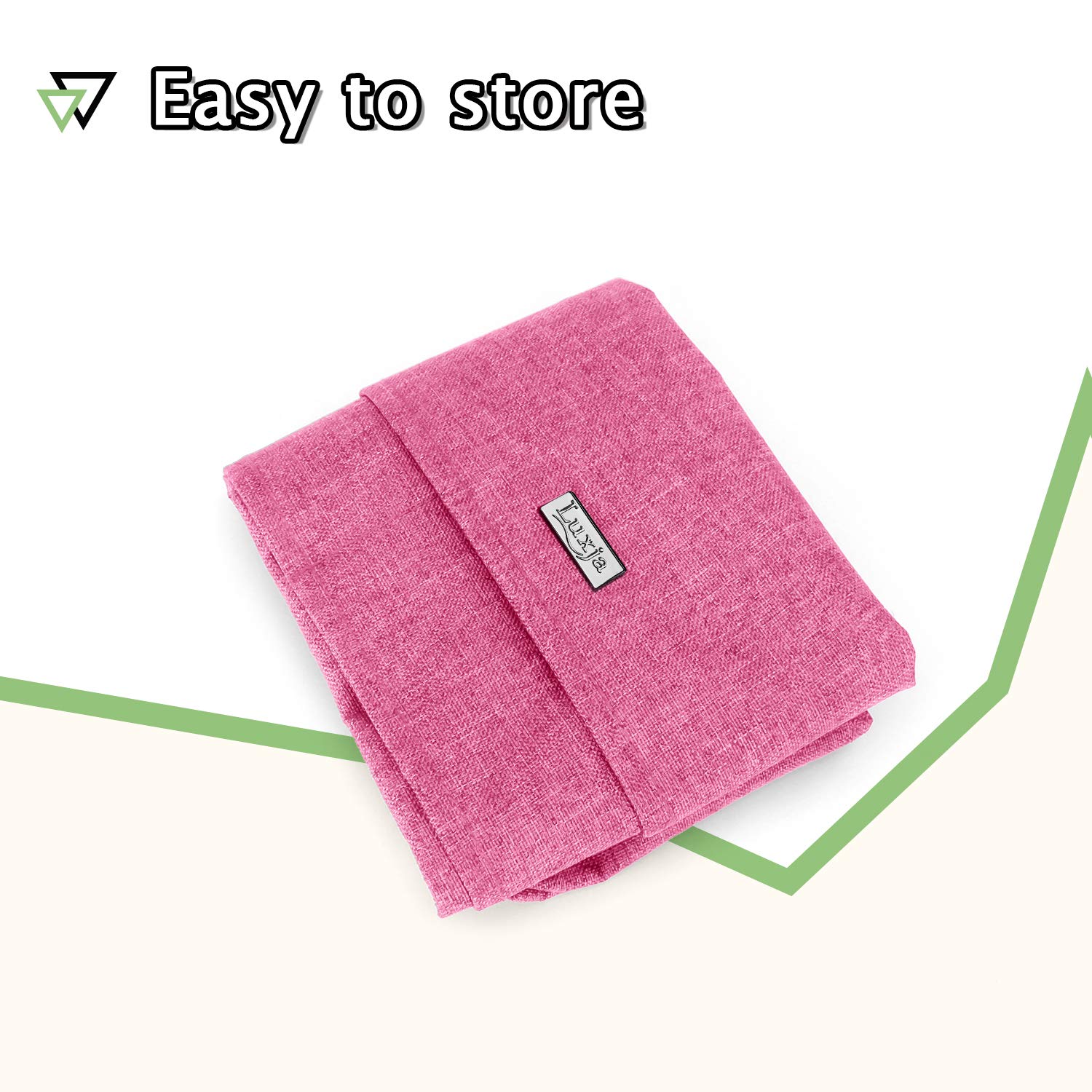 Luxja Dust Cover for Cricut Explore Air & Air 2 - Pink Machine Protector with Back Pockets | Perfect for Craft Room Organization & Vinyl Cutting Projects