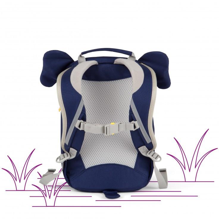 Affenzahn Small Emil Elephant Backpack - Cute & Durable Kids School Bag for Boys & Girls - Perfect for Preschool, Daycare & Travel Adventures