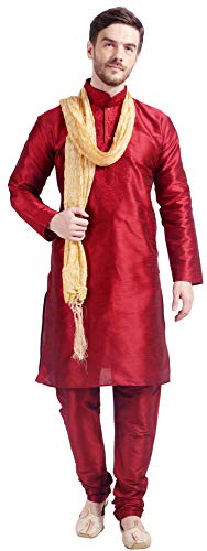 Premium Men's Art Silk Indian Kurta Set for Wedding & Festive Occasions | Elegant Traditional Ethnic Wear for Parties & Ceremonies