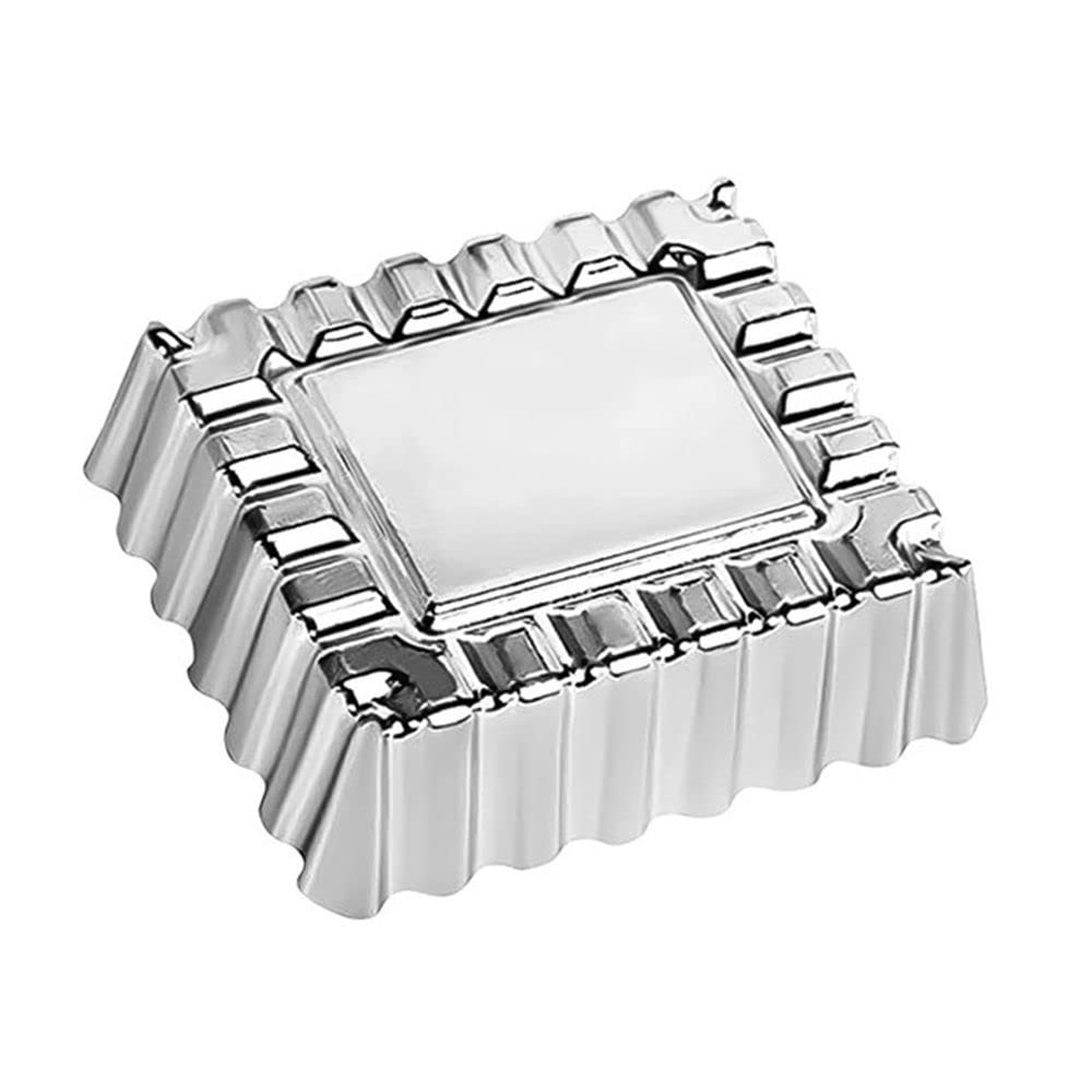 1/7Pcs Aluminum Swedish Rosette Mold - Professional Waffle Maker for Baking Snacks, Pastries & Cookies - Durable Kitchen Tool with Ergonomic Handle (Square Design) - Perfect for Holiday Treats, Party Desserts & Family Baking Activities