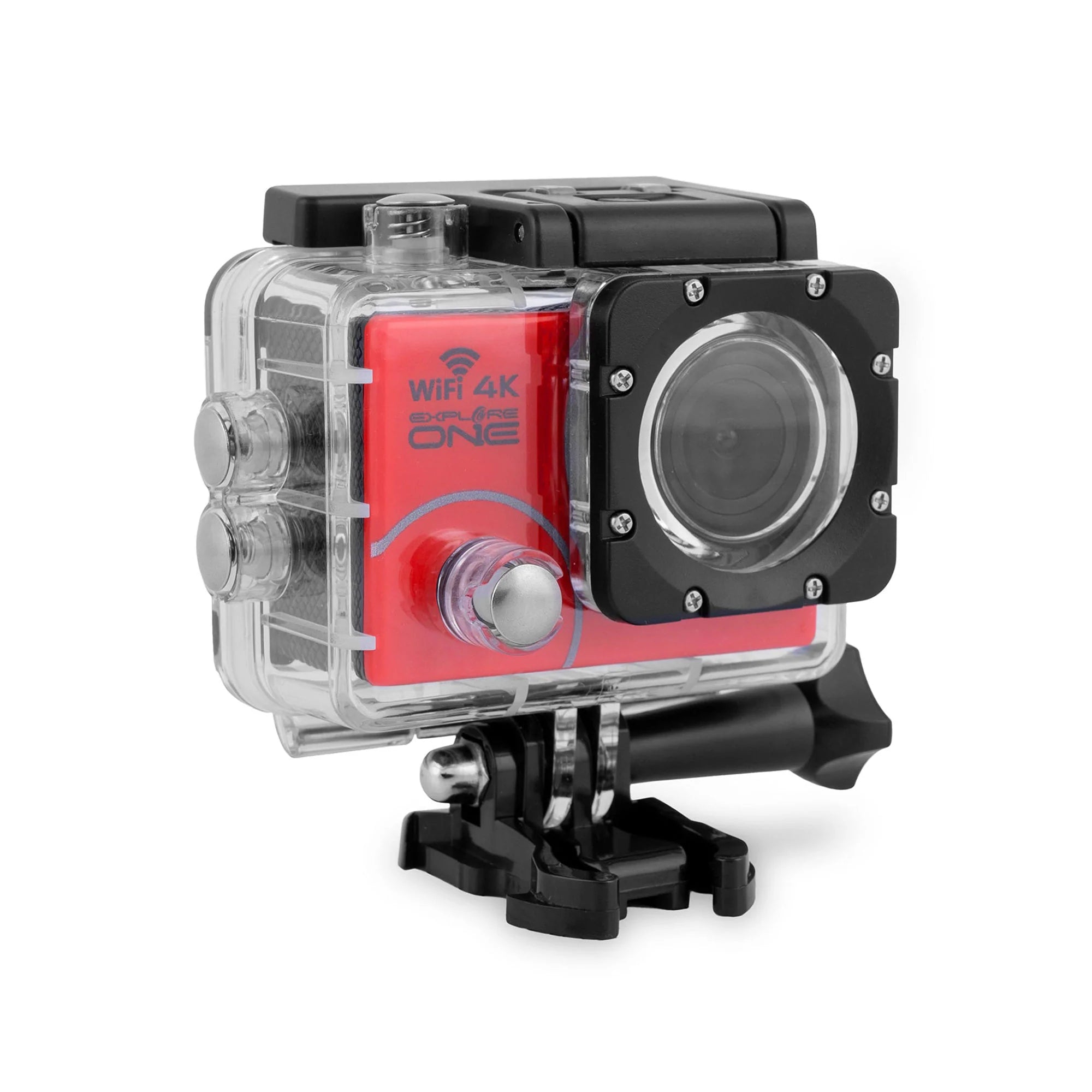 Explore One 4K Action Camera with WiFi - Waterproof Sports Camera for Vlogging, Diving, Cycling & Outdoor Adventures