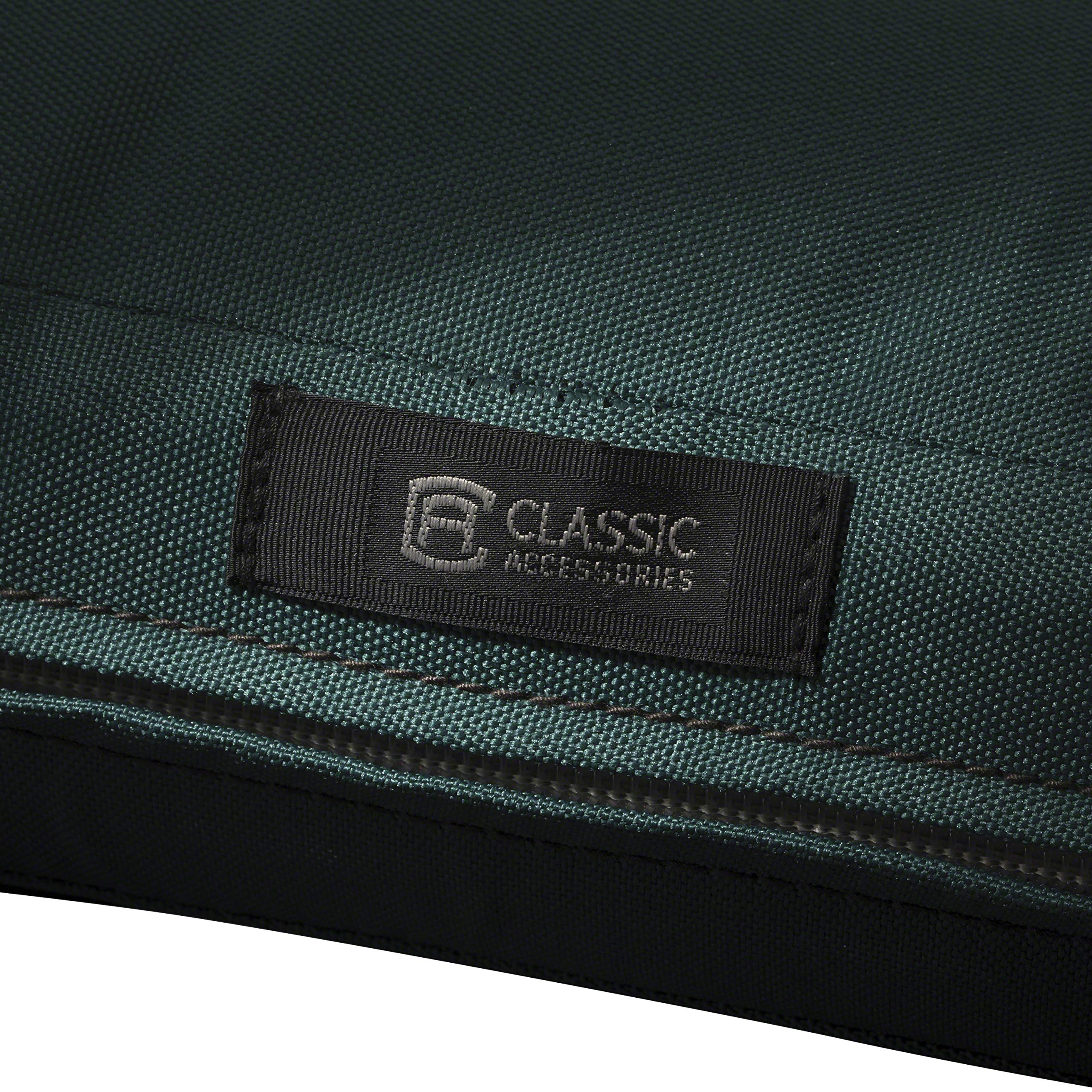 Ravenna Patio Back Cushion Cover - Durable Outdoor, Mallard Green, 25x22x4in - Perfect for Garden & Deck