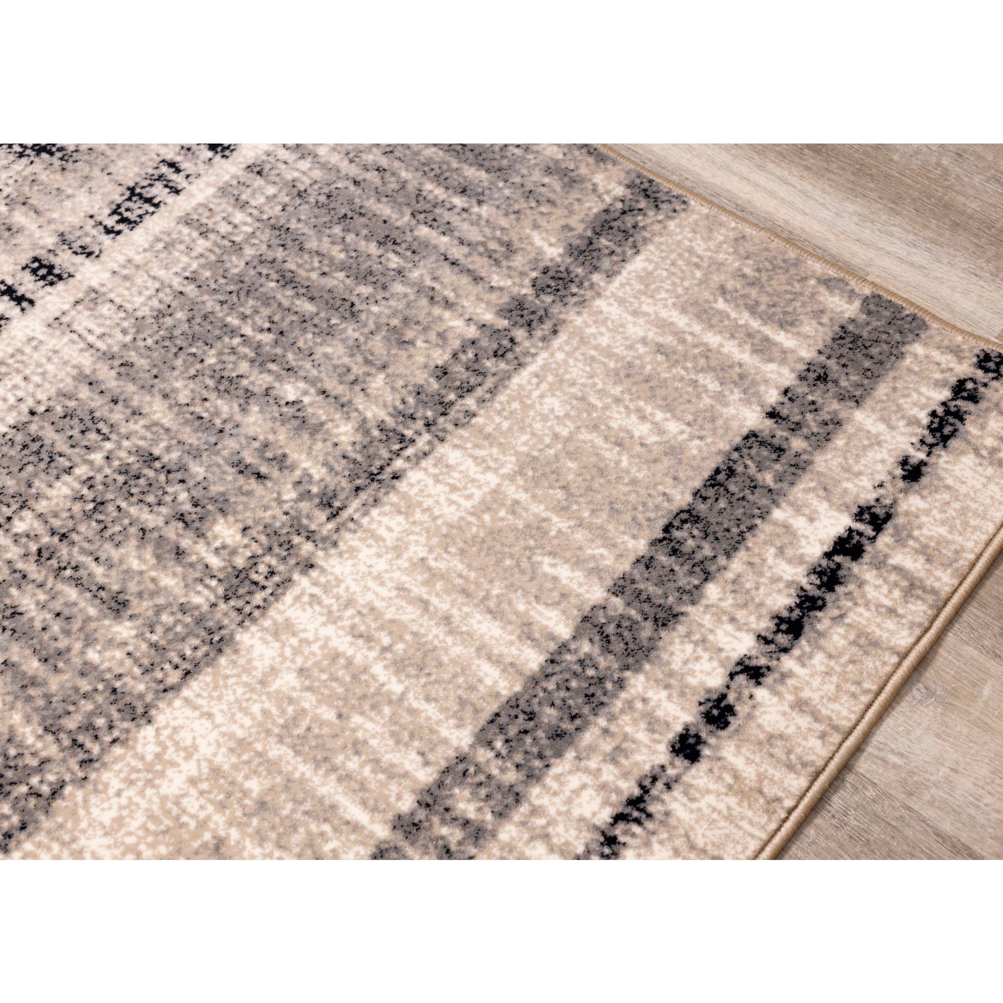 5'x8' Abbey Area Rug - Soft & Durable Living Room Rug for Home Decor, Bedroom, Office - Perfect for Cozy Spaces & High-Traffic Areas