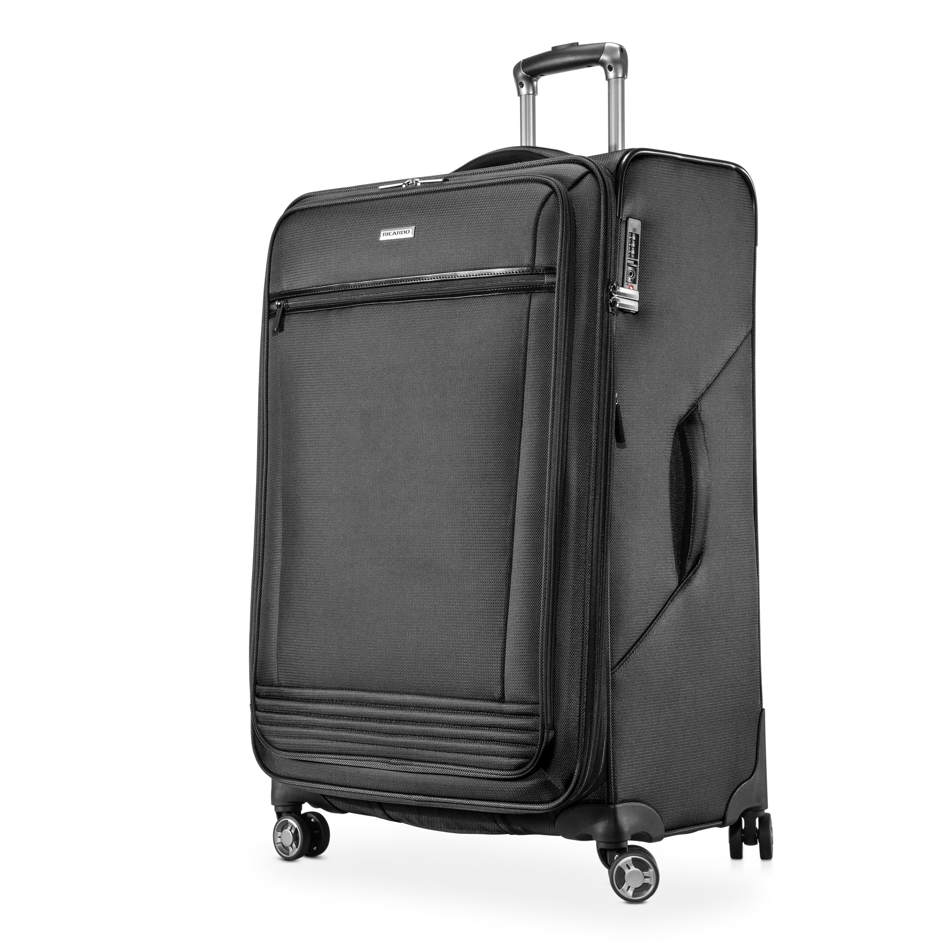 Ricardo Beverly Hills Avalon Spinner 3-Piece Luggage Set - Lightweight Expandable Suitcase with 360° Wheels for Travel, Business Trips & Family Vacations