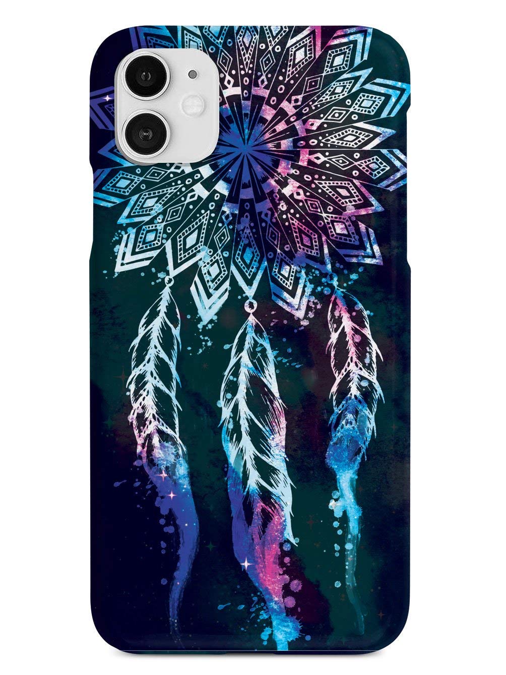 Inspired Cases - Protective iPhone 12 Case with 3D Textured Design - Dreamcatcher Space Watercolor Cover for Apple iPhone 12 - Perfect for Daily Use, Travel & Outdoor Activities