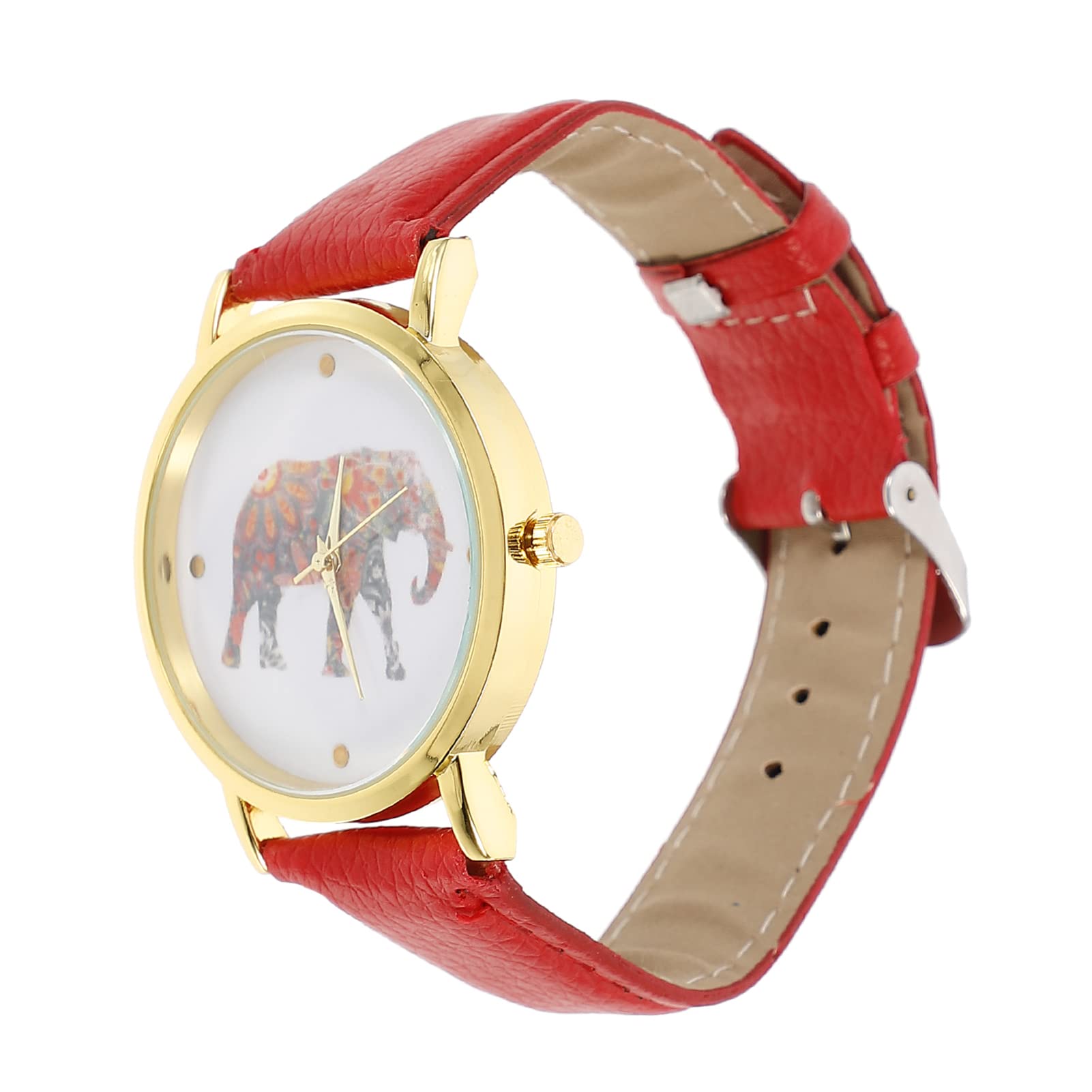 UKCOCO Men's Bracelet Watch - Stylish Metal & Leather for Casual Wear